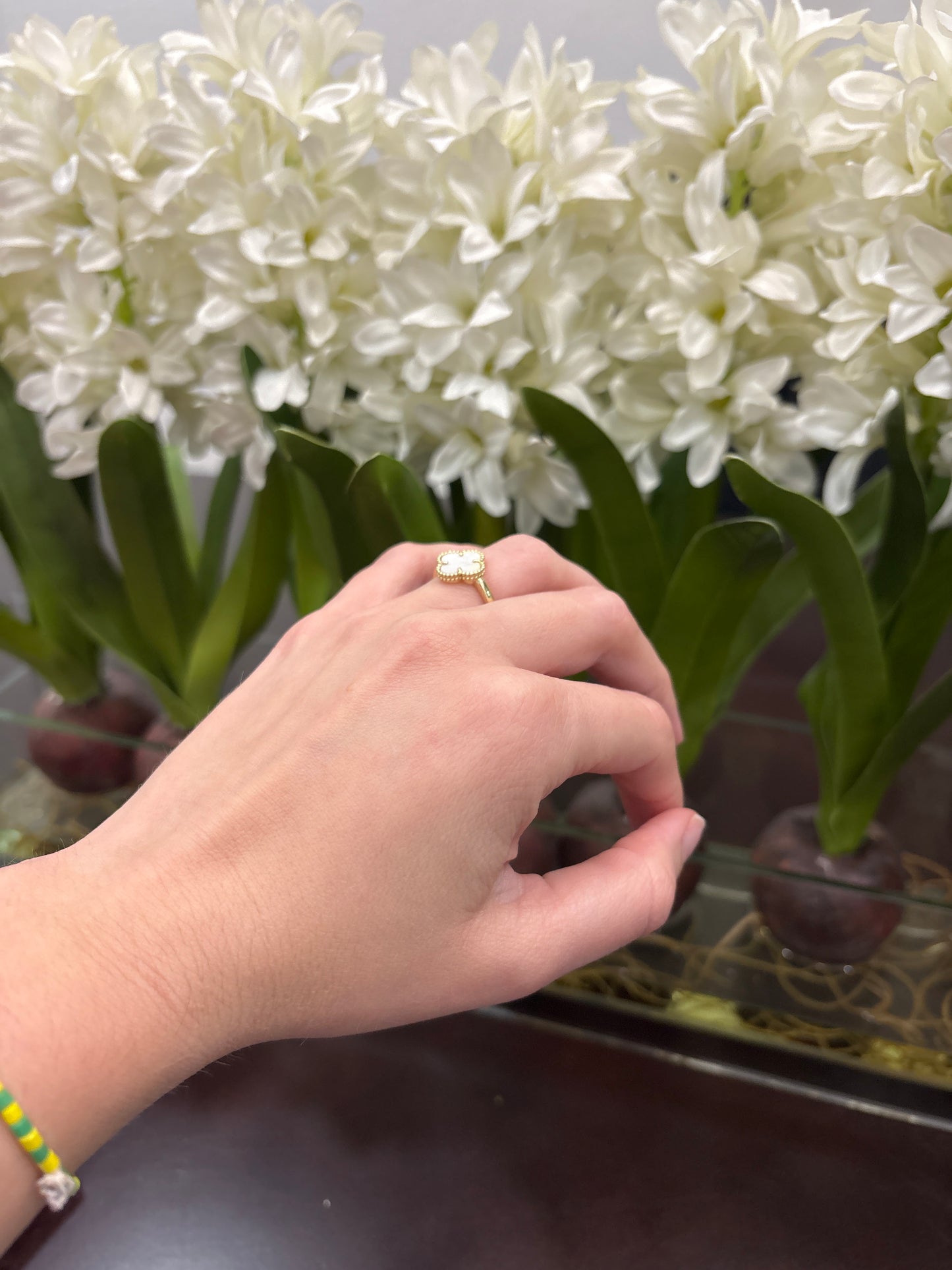 14K Flower Ring