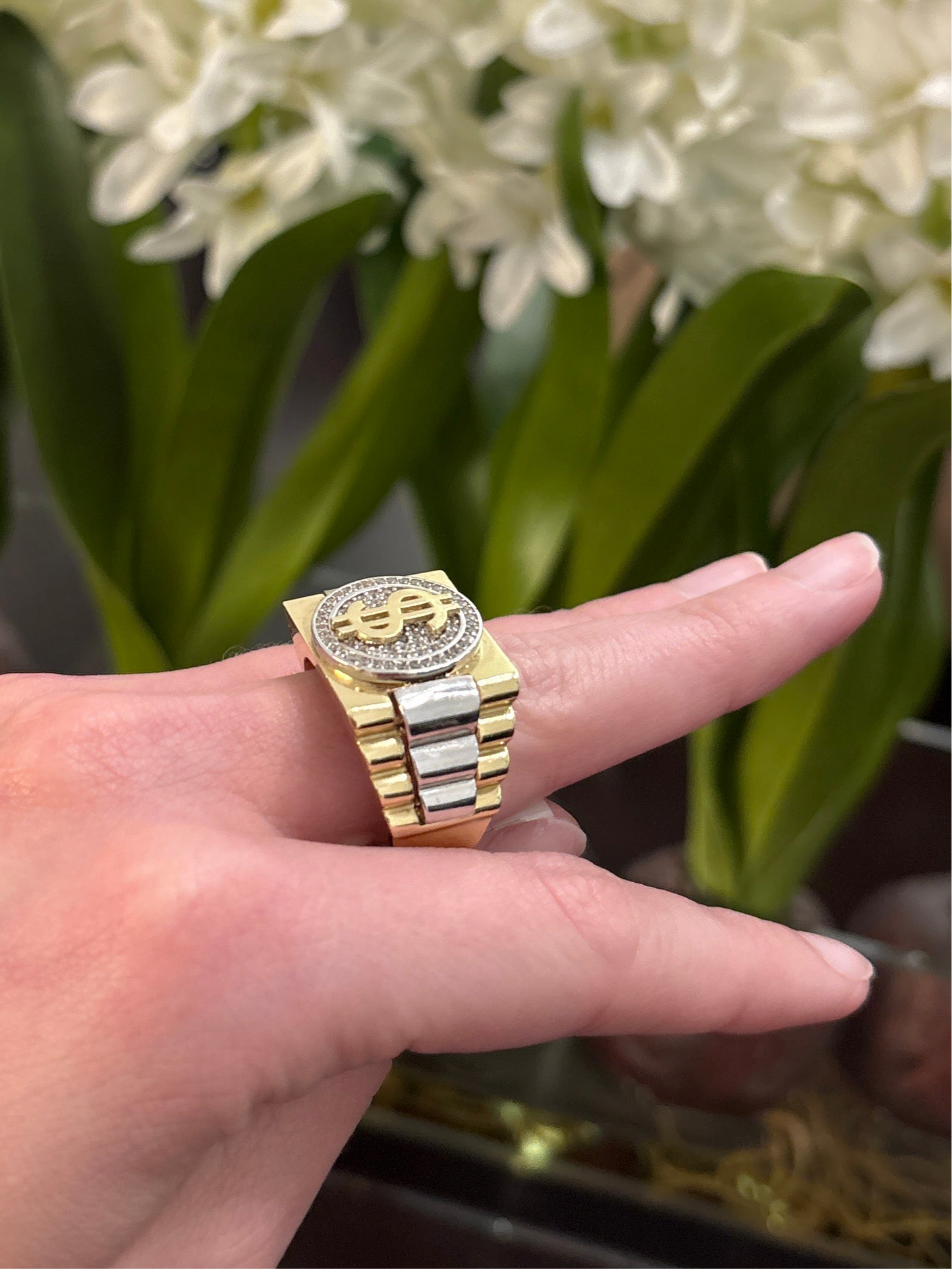 14K Money Ring