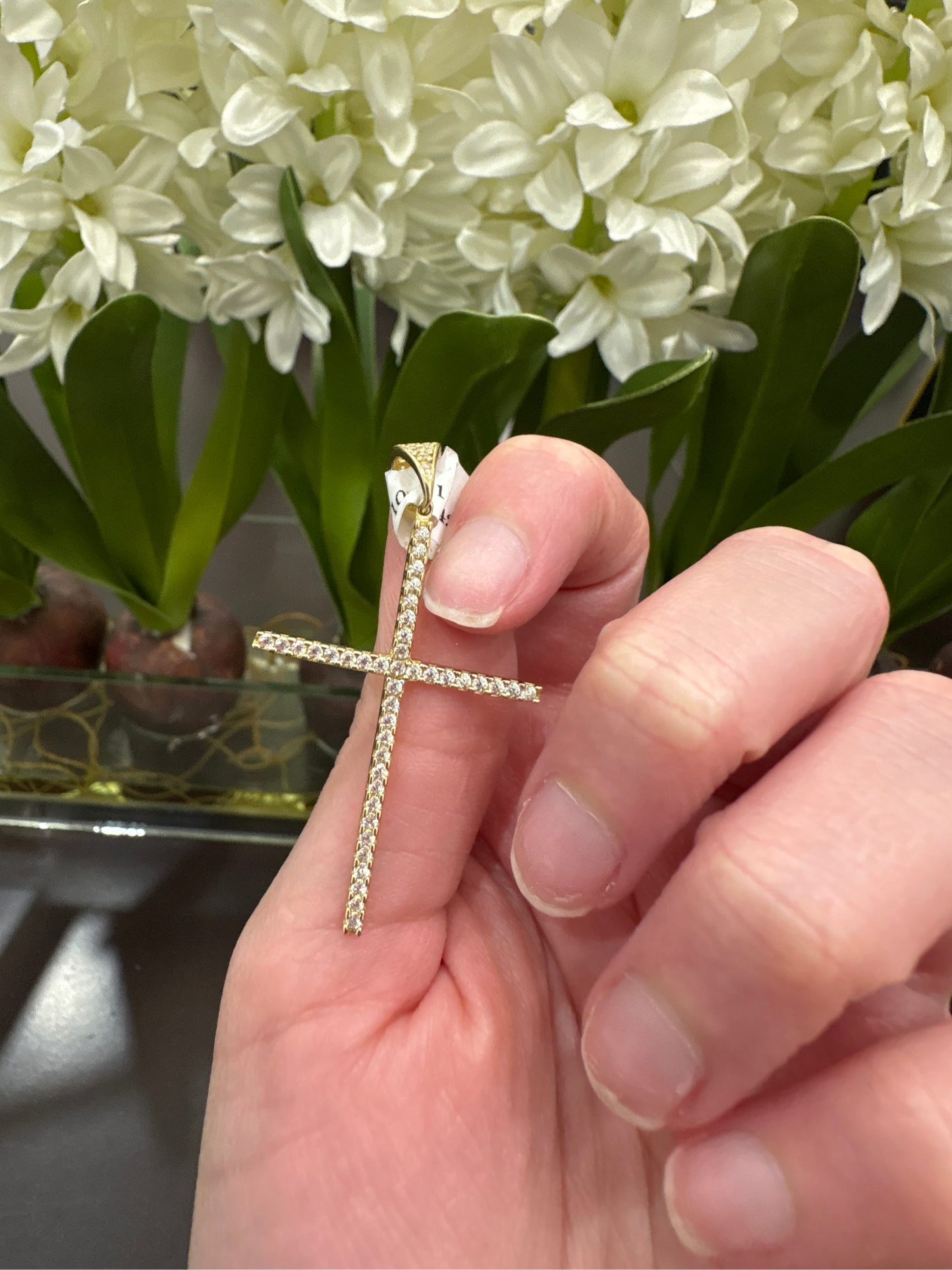 Sale Promo 10K Cross Charm