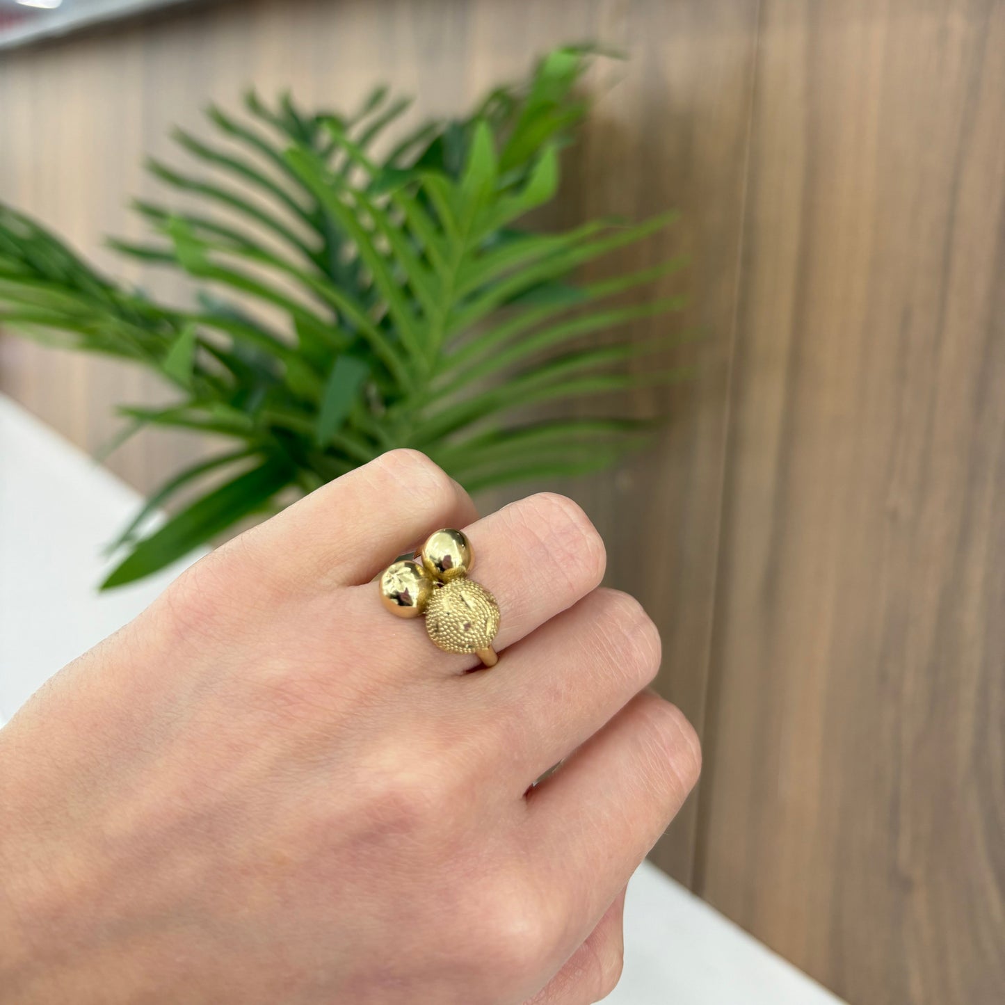 10K 3 Ball Ring