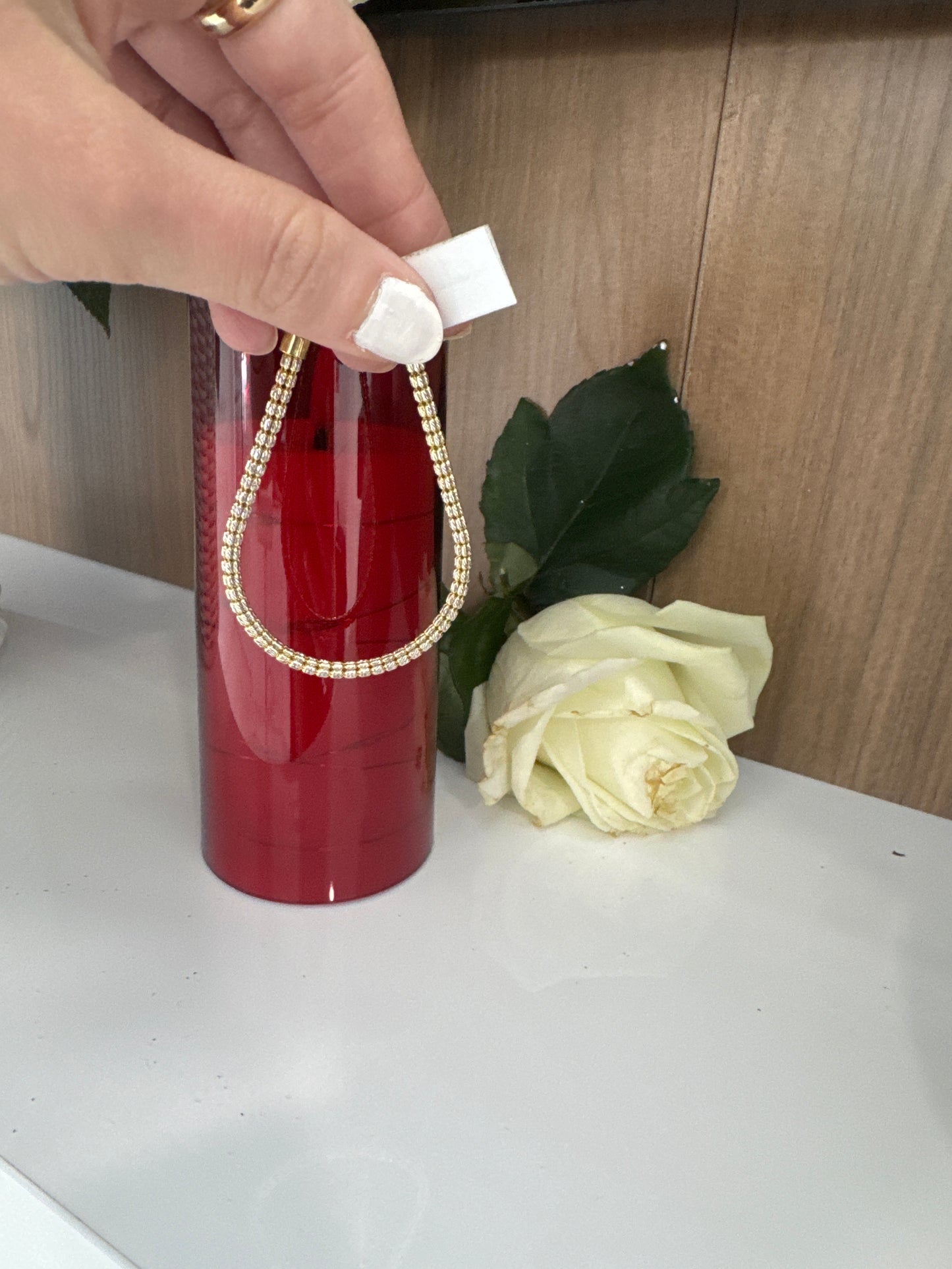 10K Moon Ice Bracelet