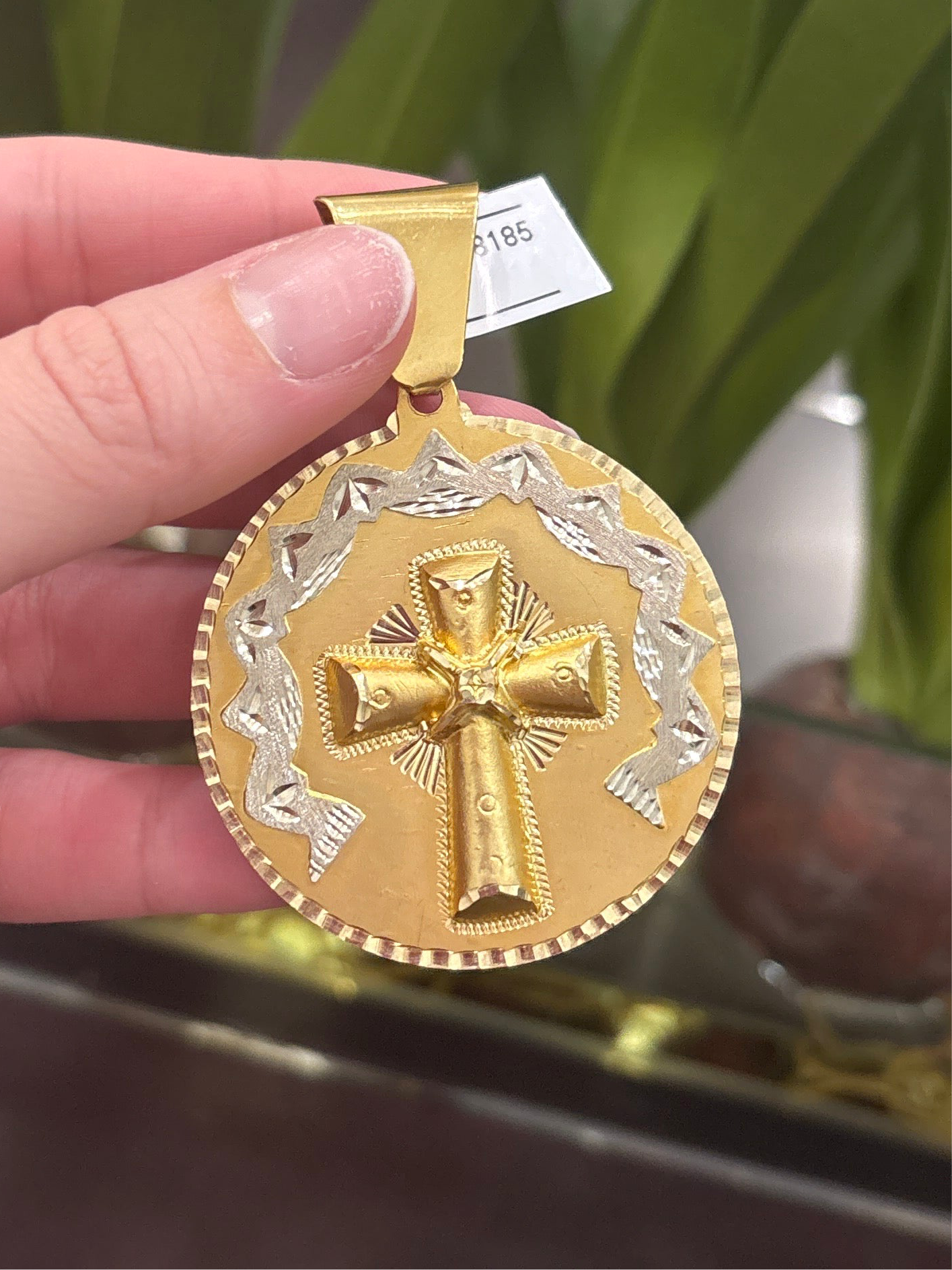 Promo Sale 10k Cross Charm
