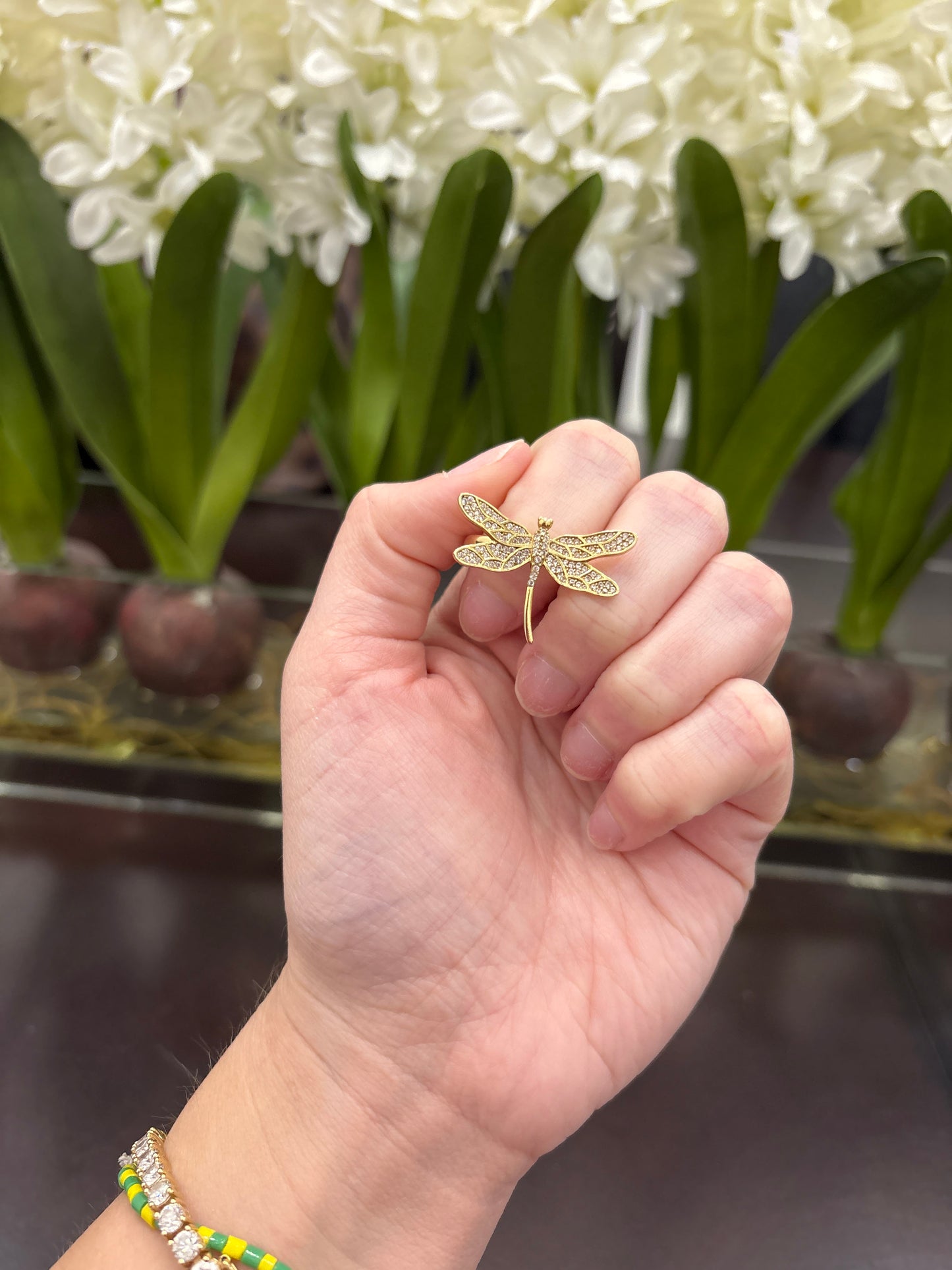 14K Butterfly Ring