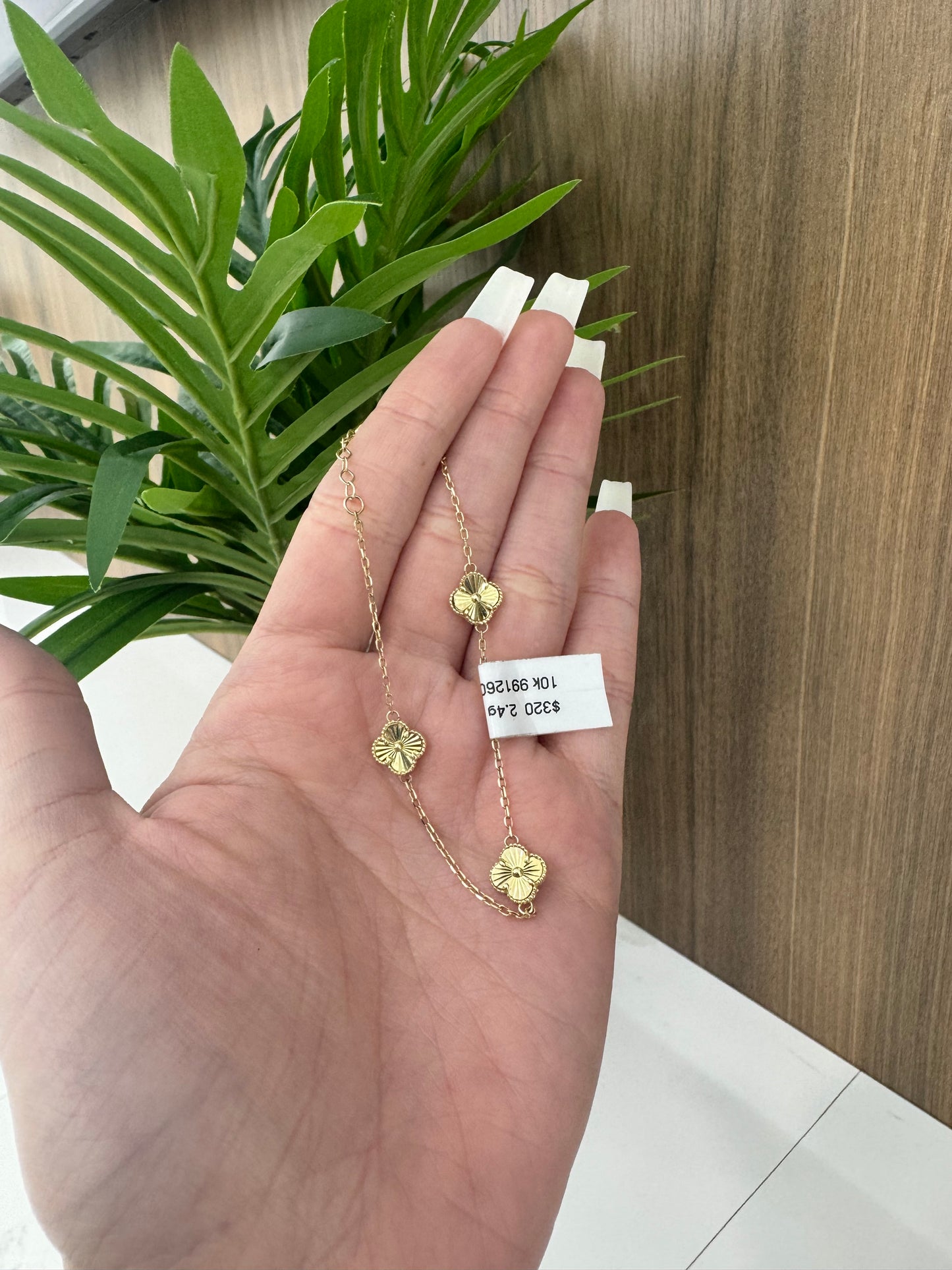 10 karat 3 Flore Bracelet