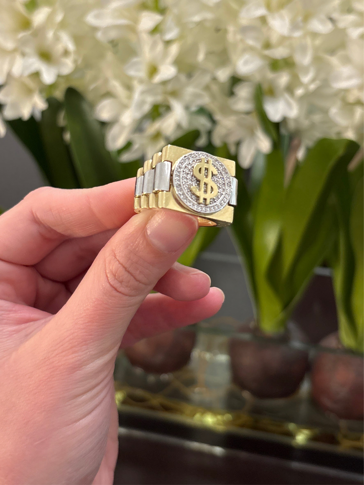 14K Money Ring