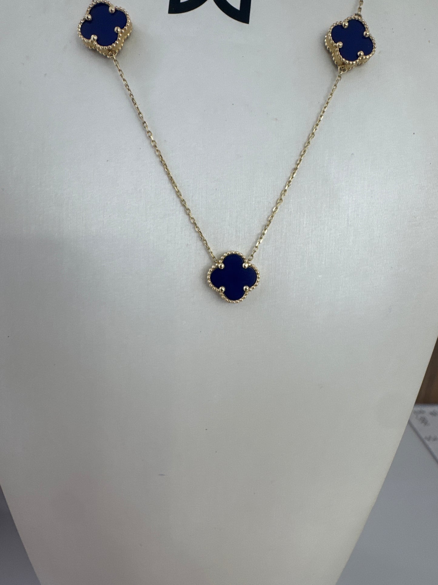 14K 3 Flower Chain