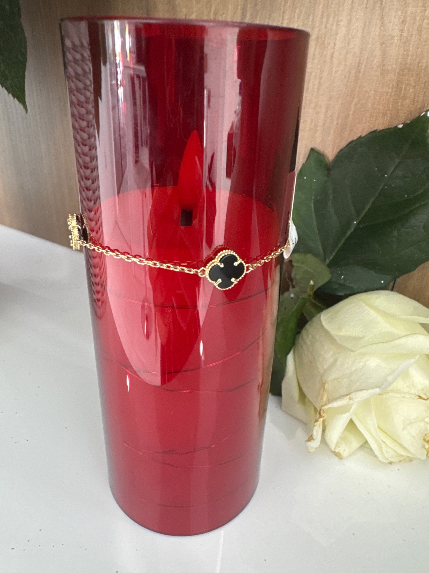 10K 3 Black Bracelet