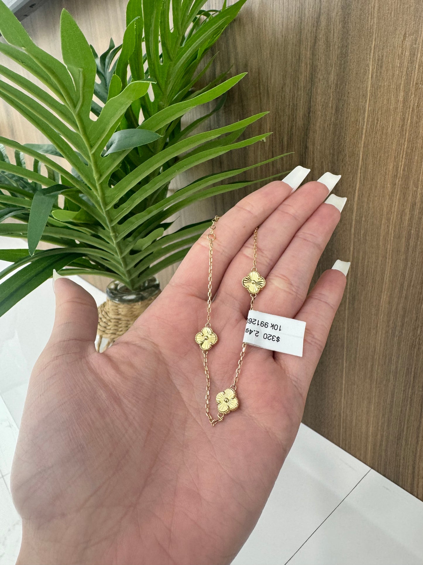 10 karat 3 Flore Bracelet