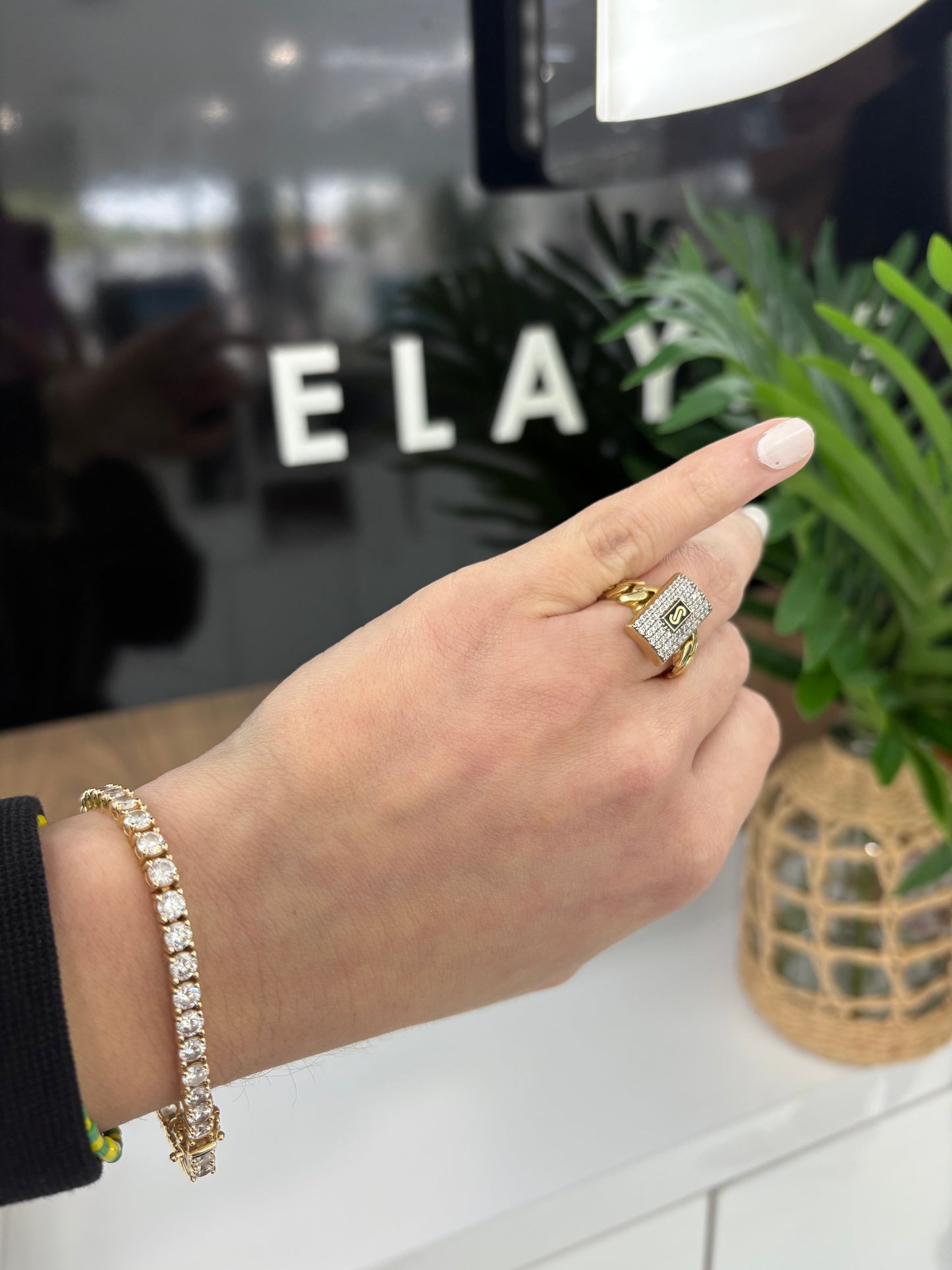 10K Monaco Ring