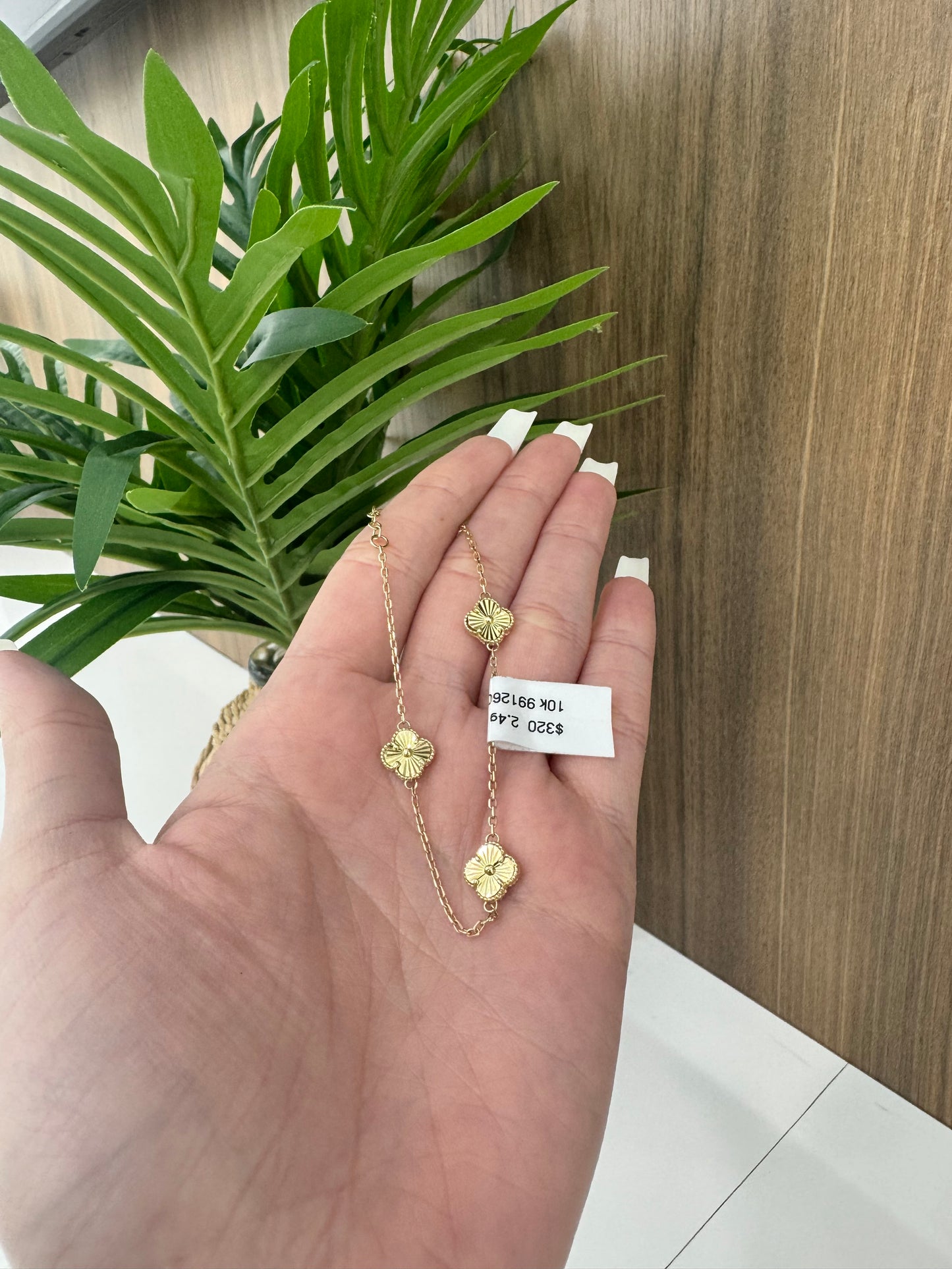 10 karat 3 Flore Bracelet