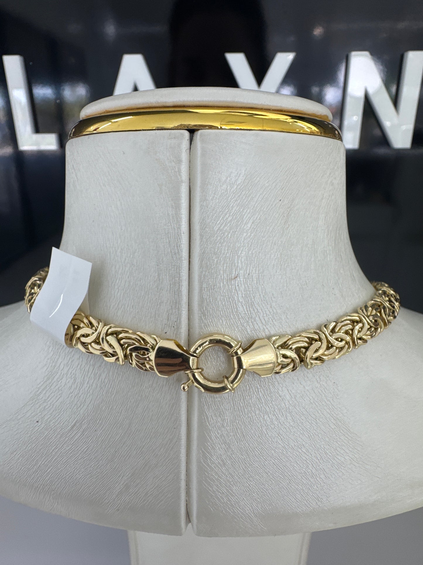 14K Medusa Necklace
