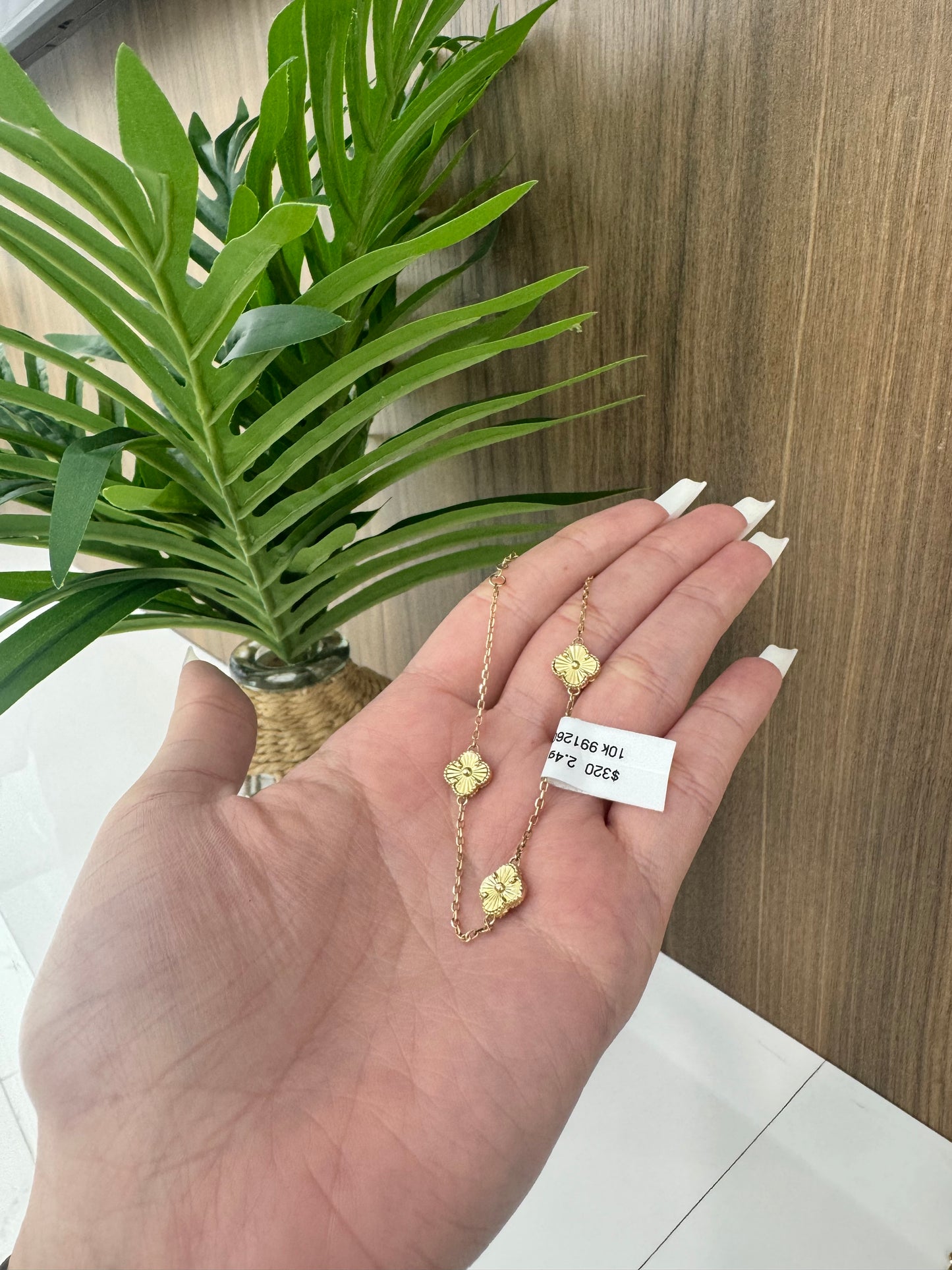 10 karat 3 Flore Bracelet