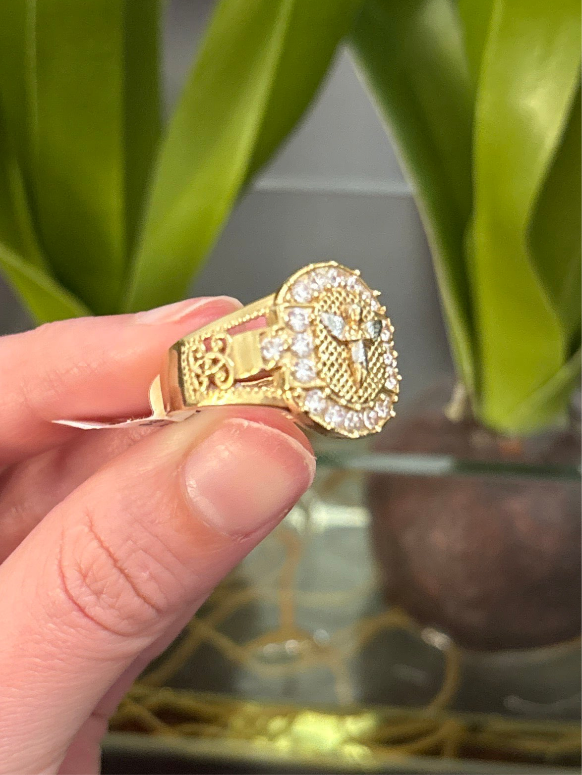 14K Angel Ring