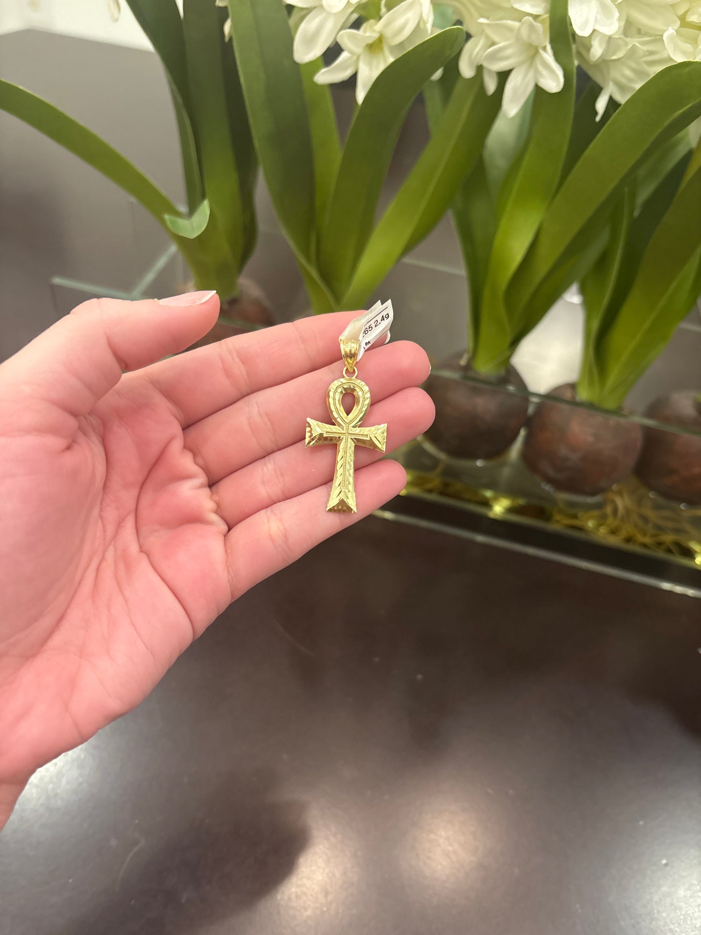 Promo Sale 10K Cross Charm