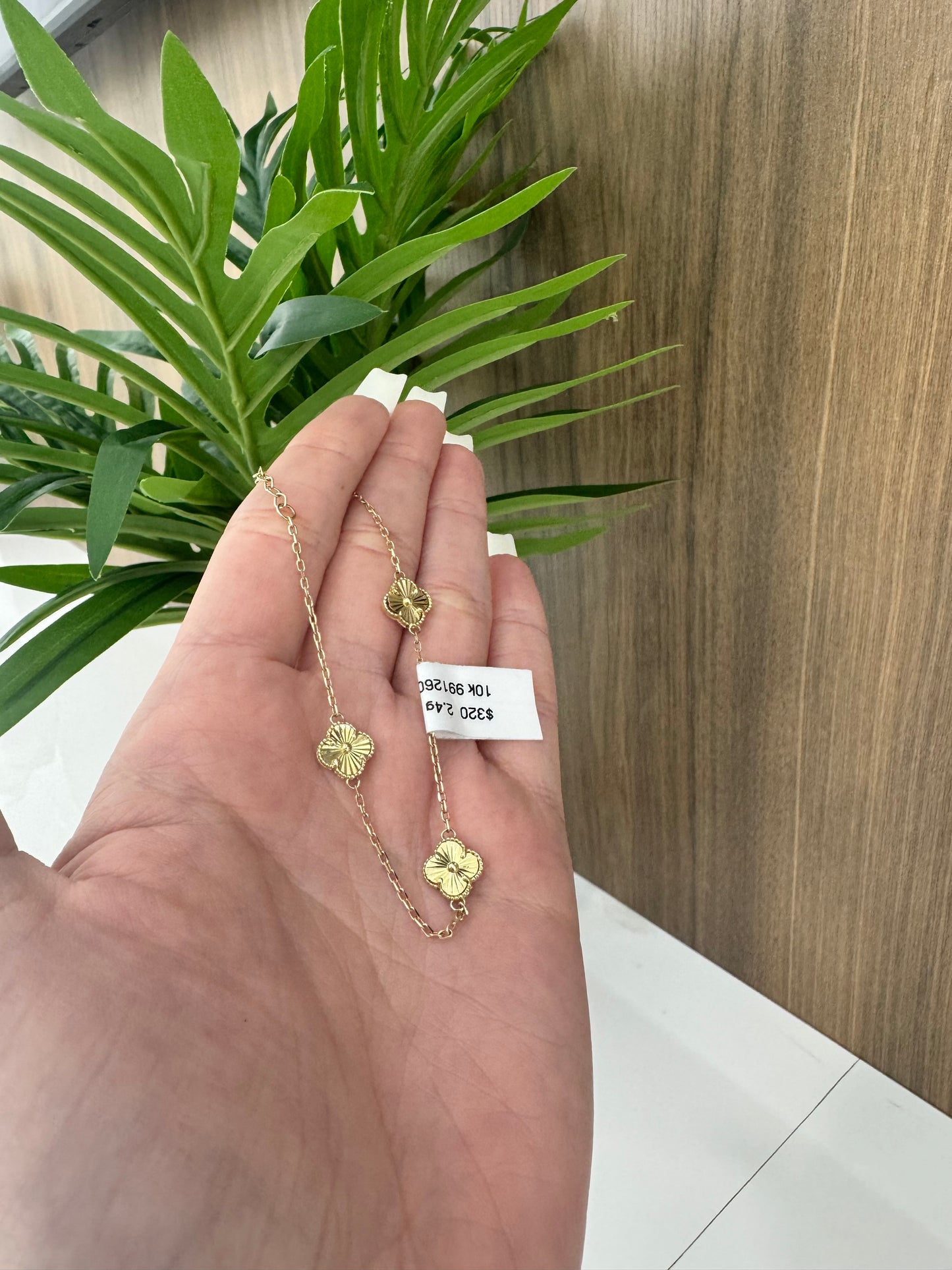 10 karat 3 Flore Bracelet