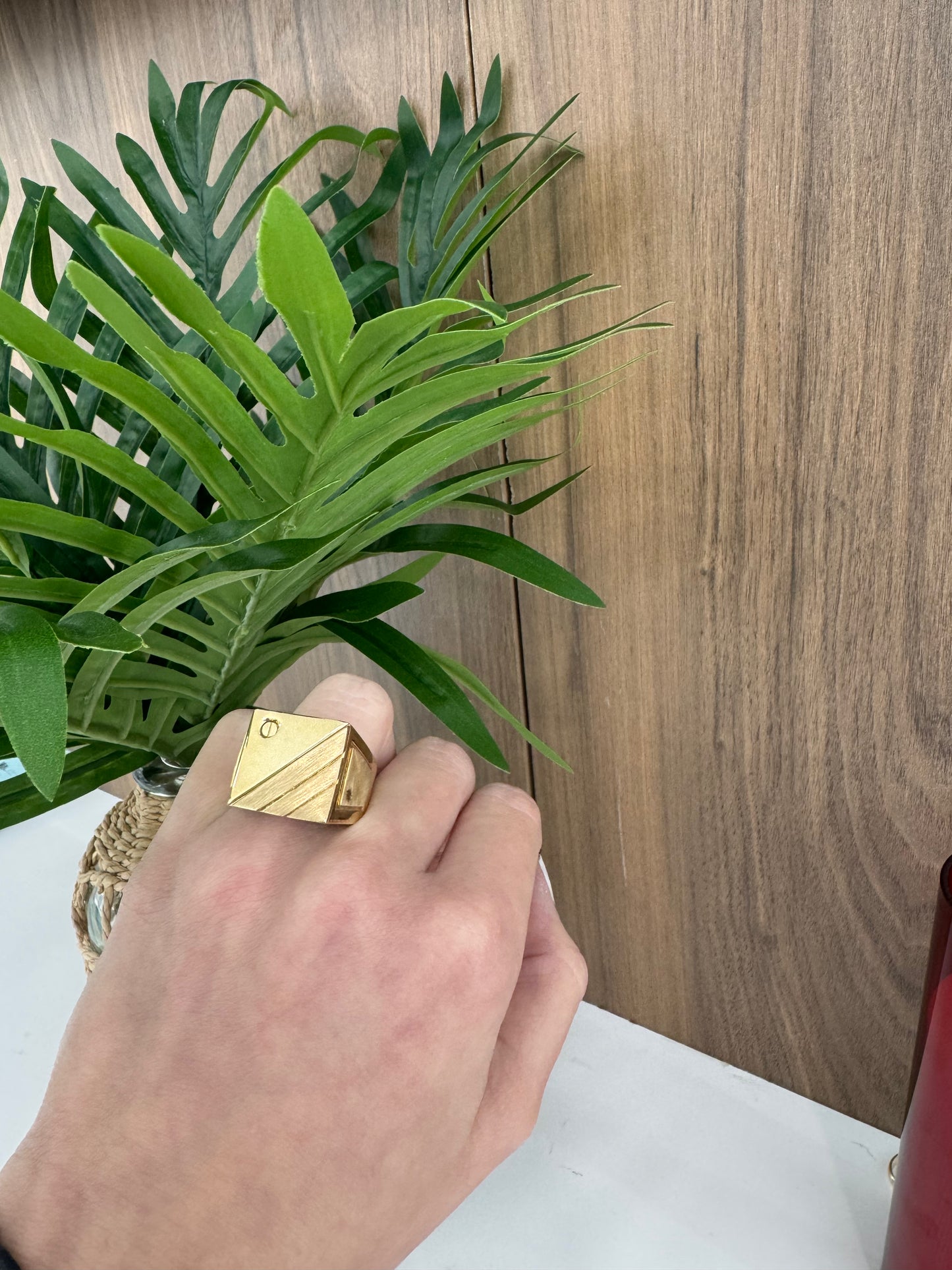 10K Plain Men Ring