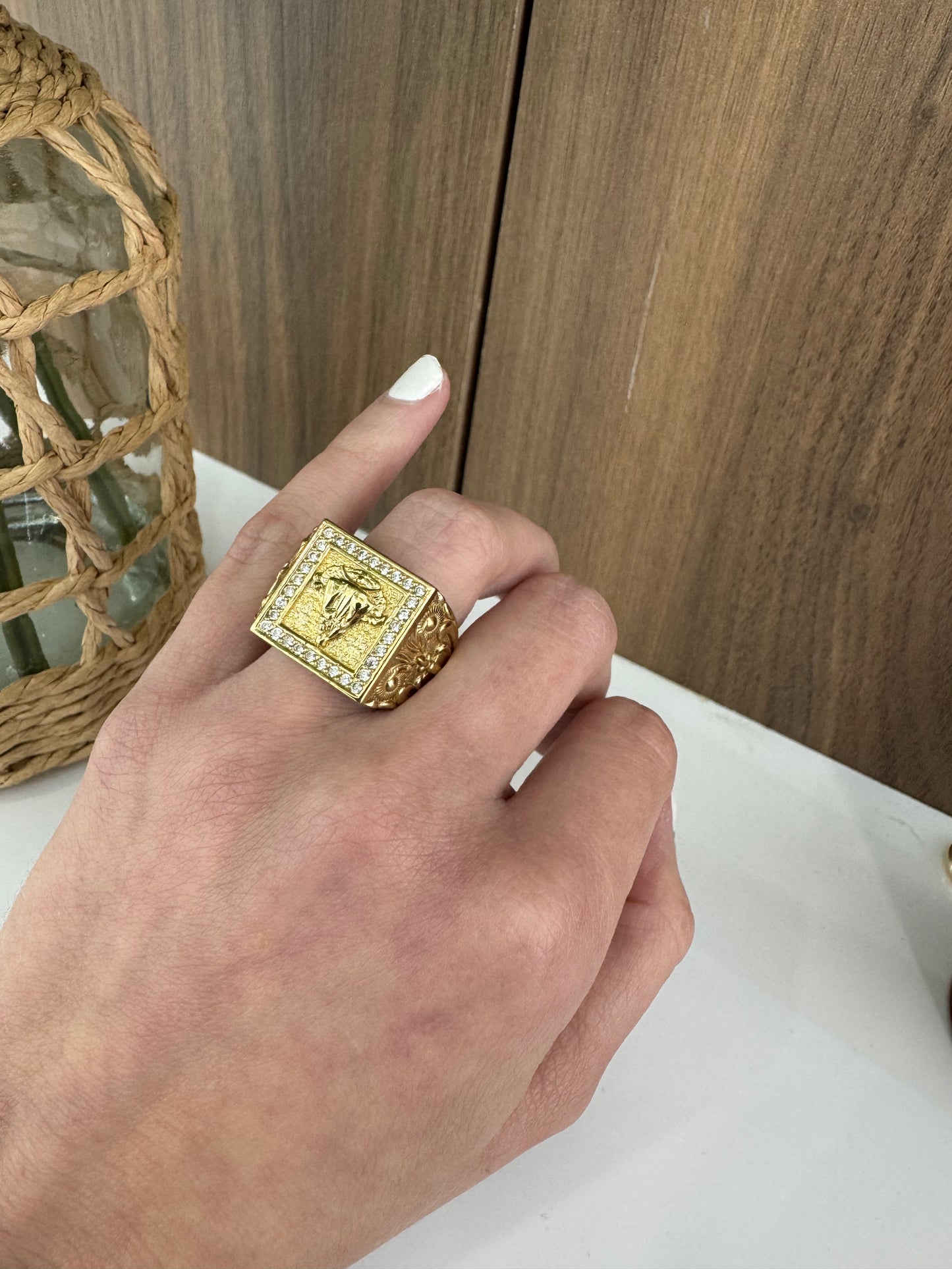 10K Virgen de la Caridad Ring