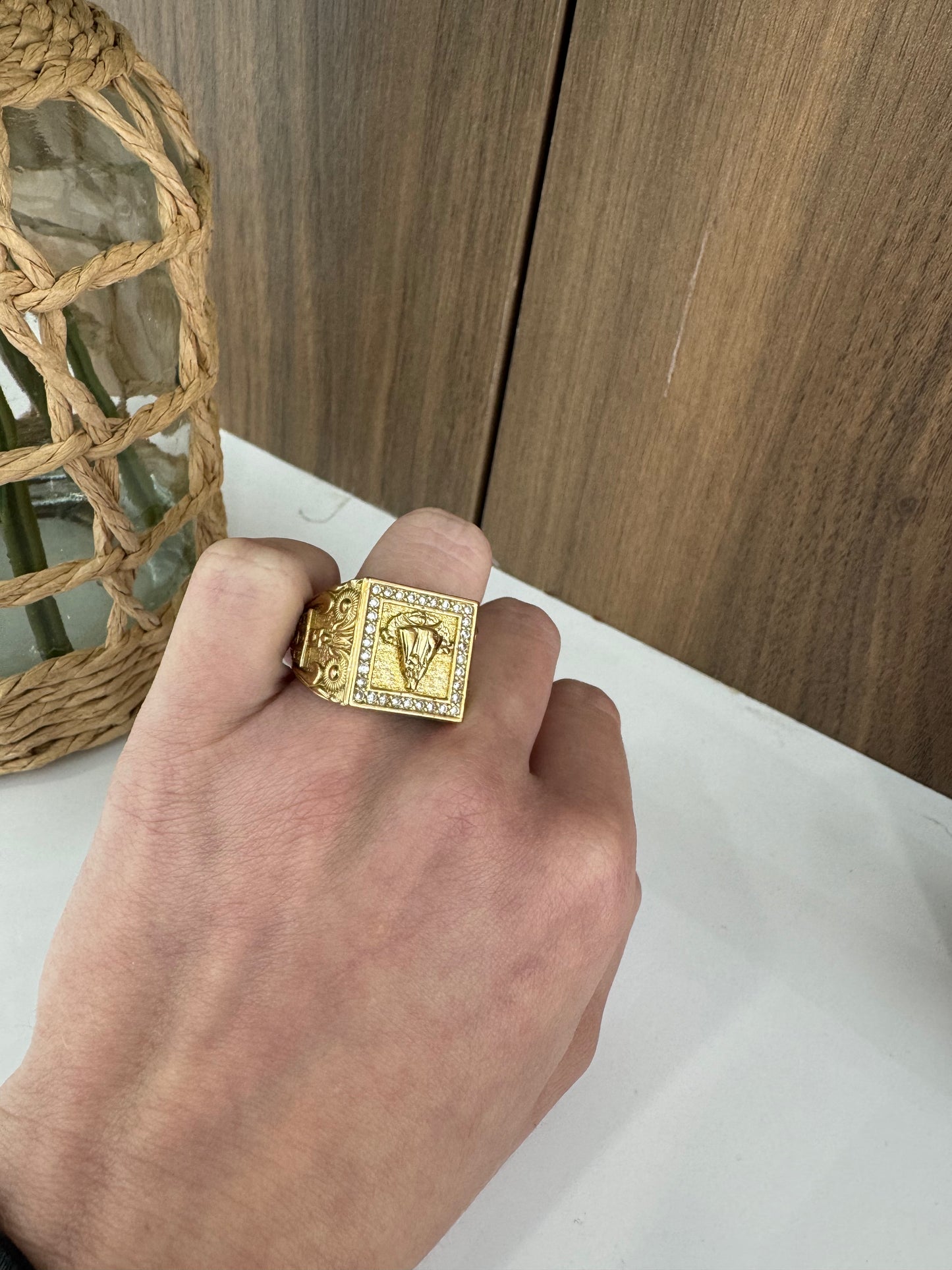 10K Virgen de la Caridad Ring