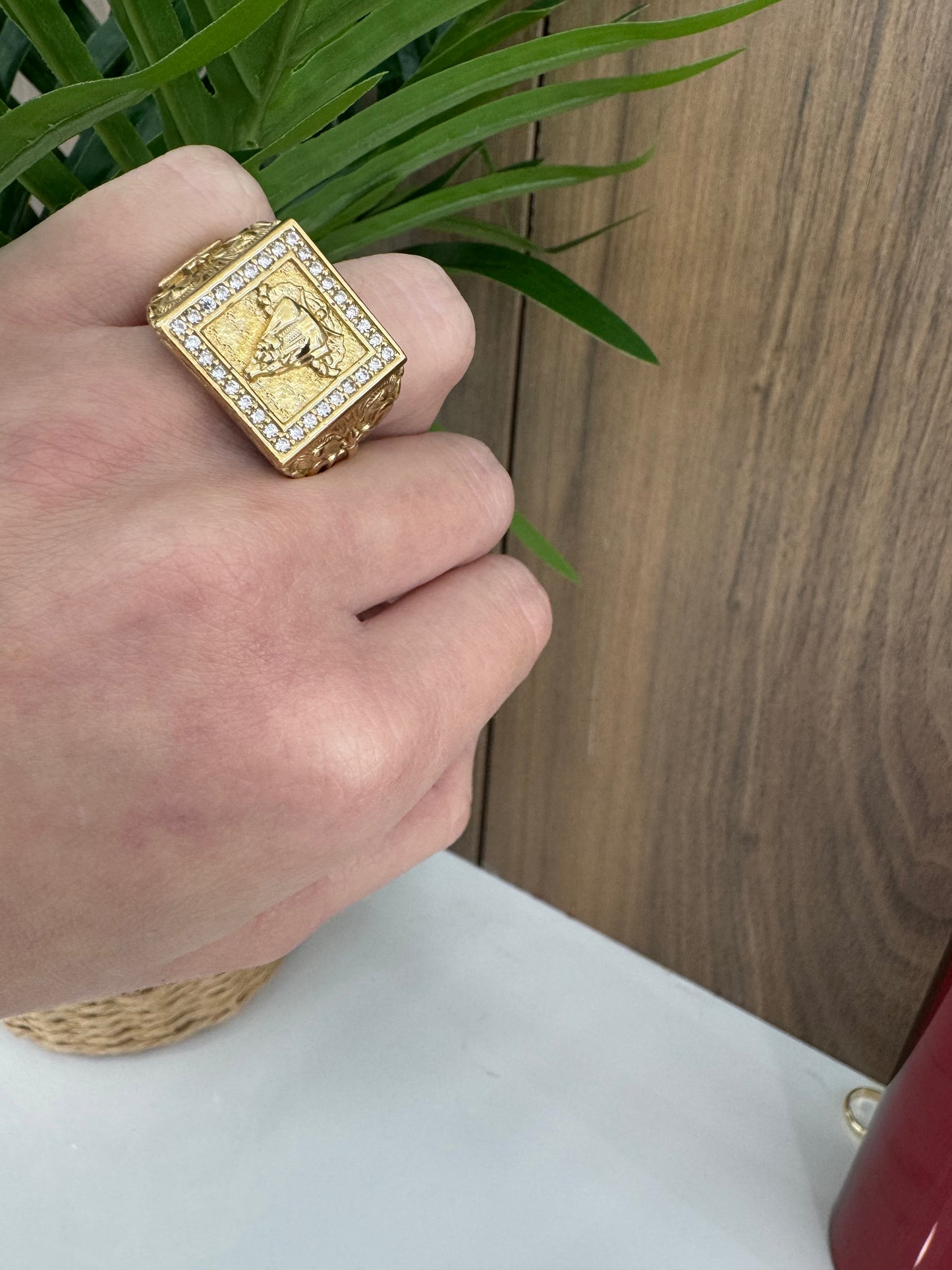 10K Virgen de la Caridad Ring