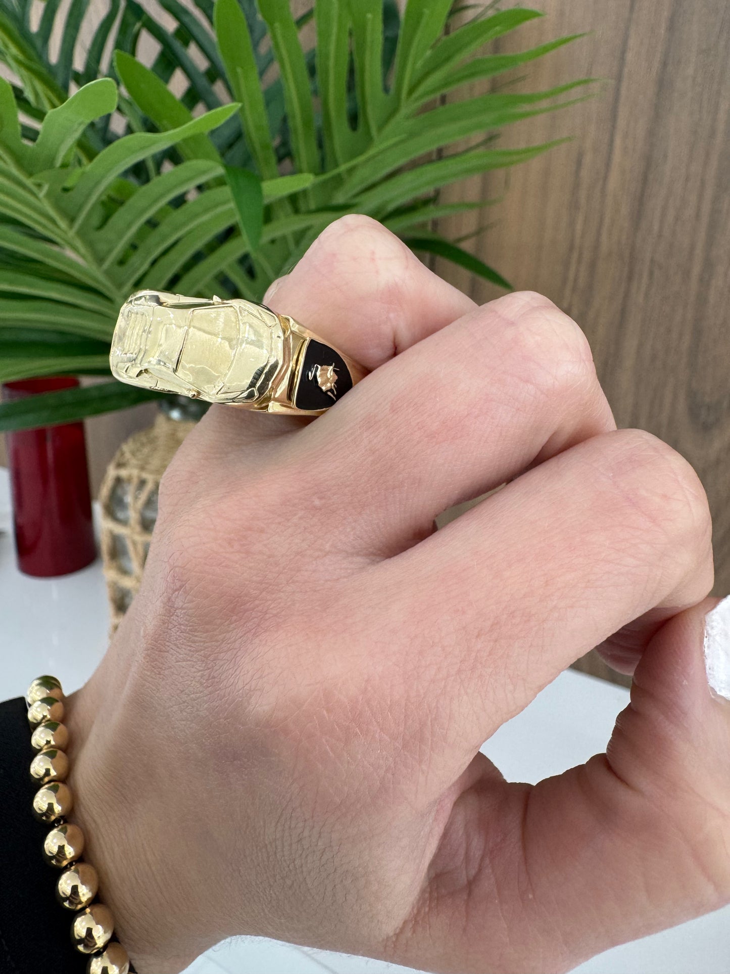 10k CarLamb Ring