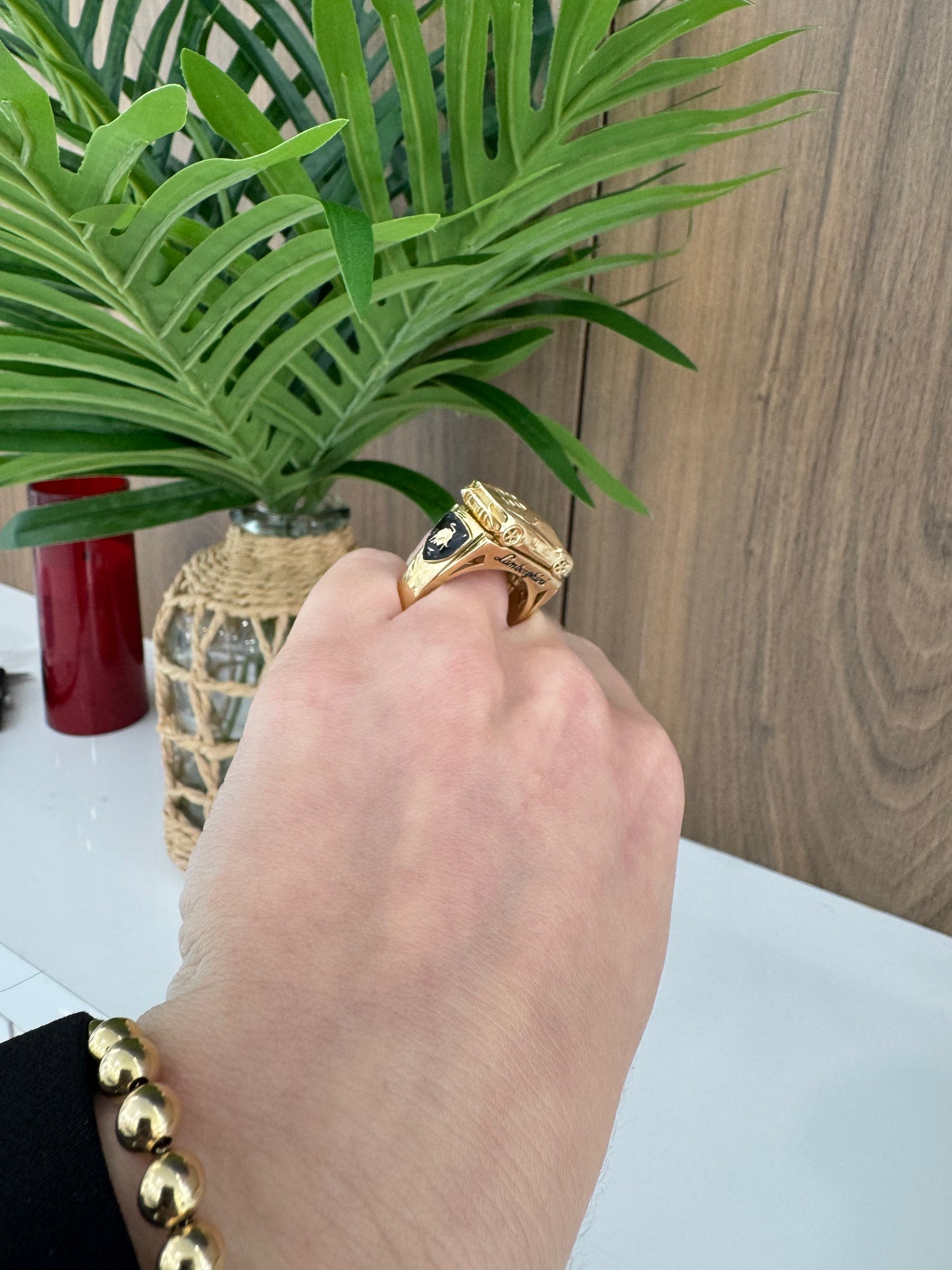10k CarLamb Ring