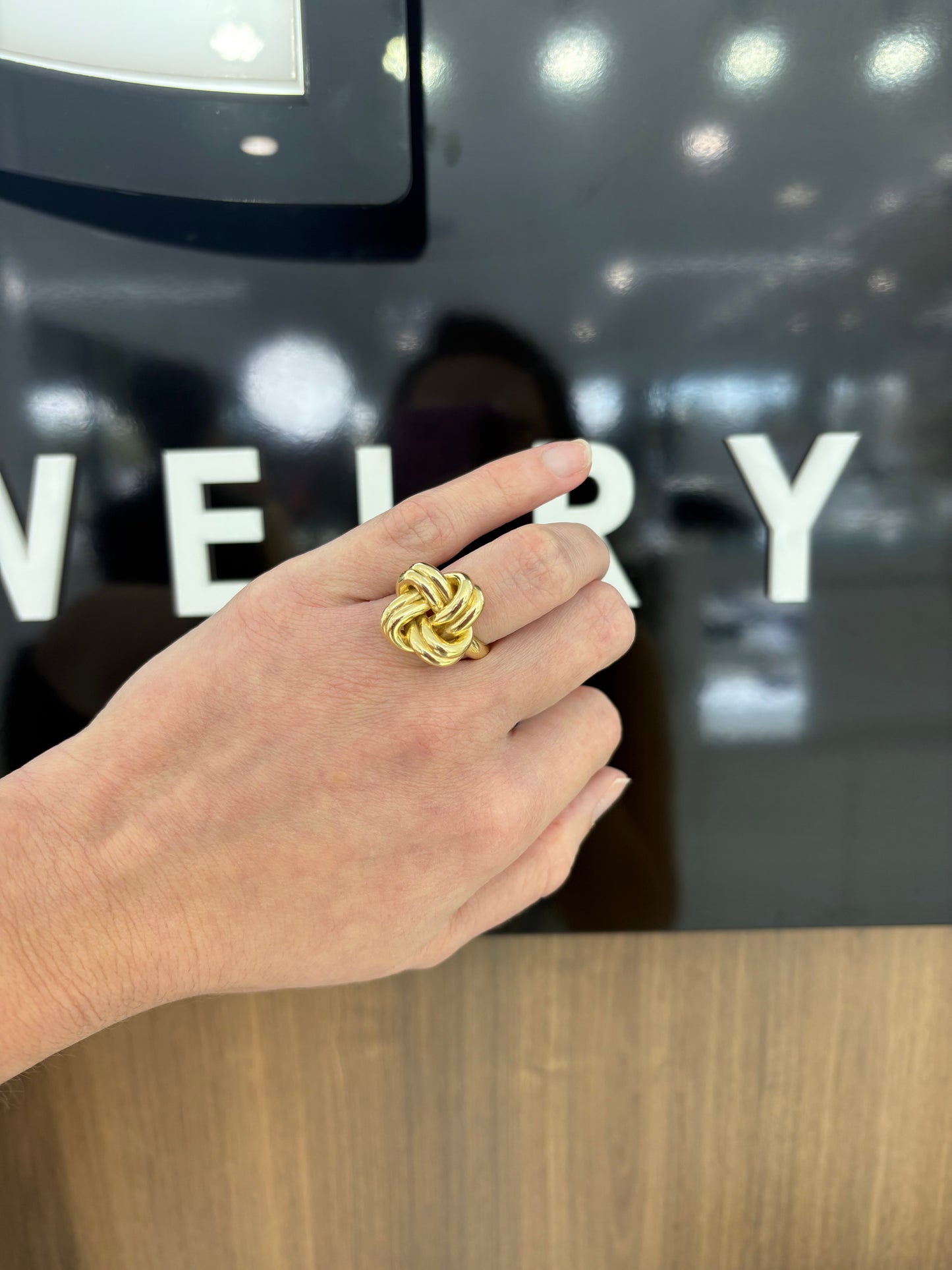 14k Nudo Ring