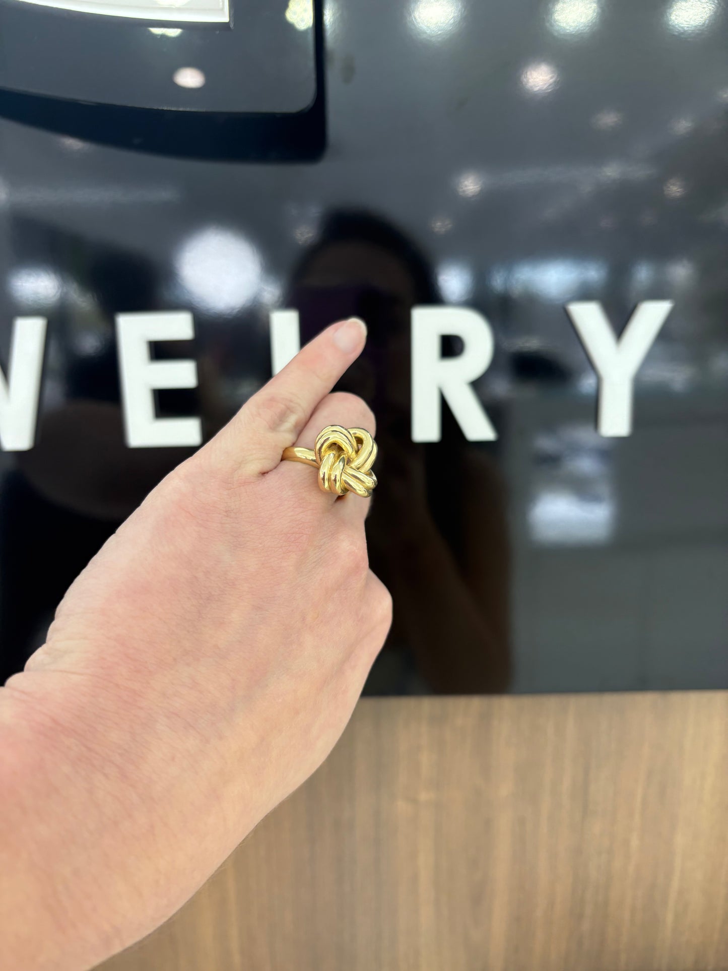 14k Nudo Ring