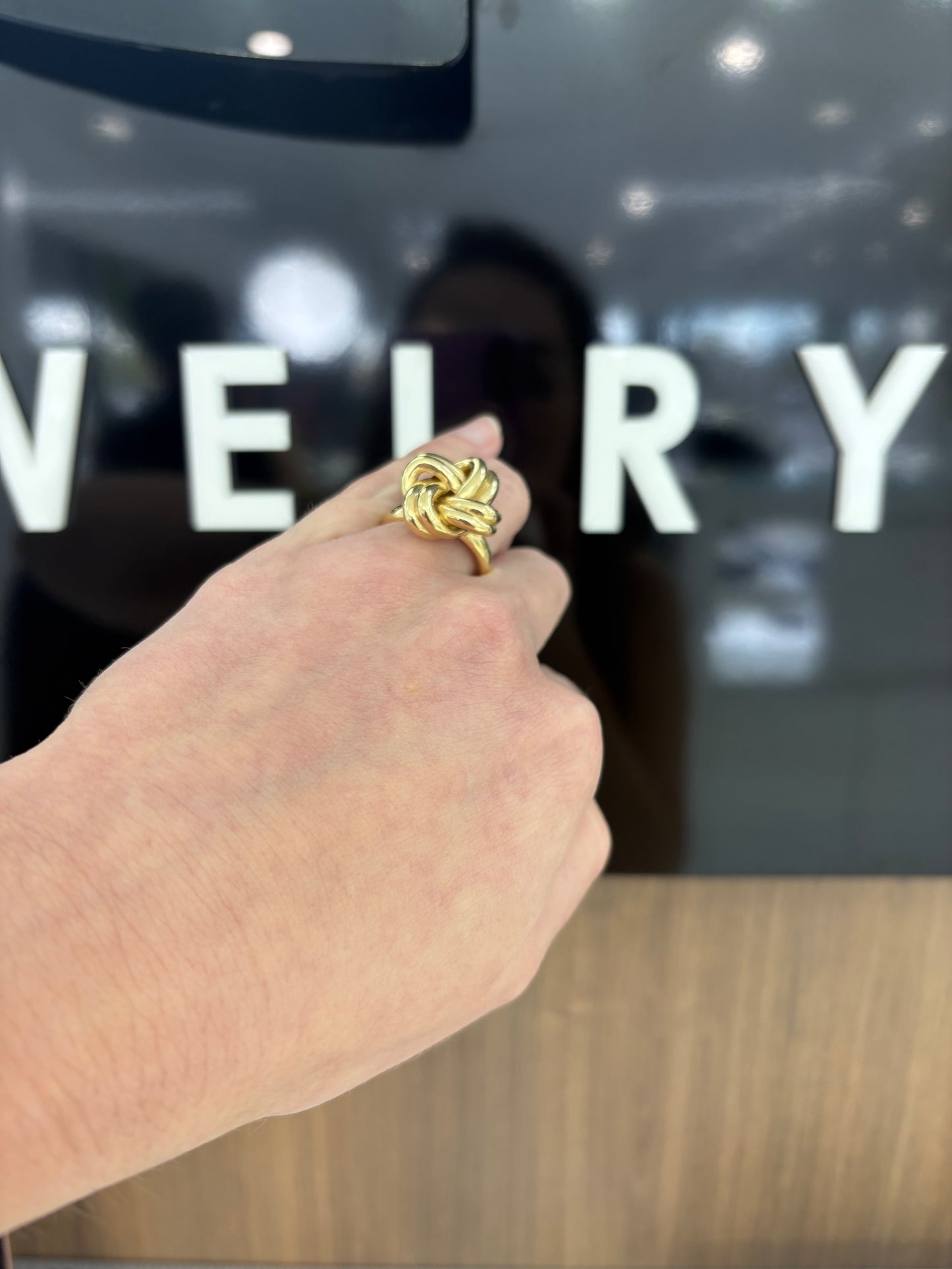 14k Nudo Ring
