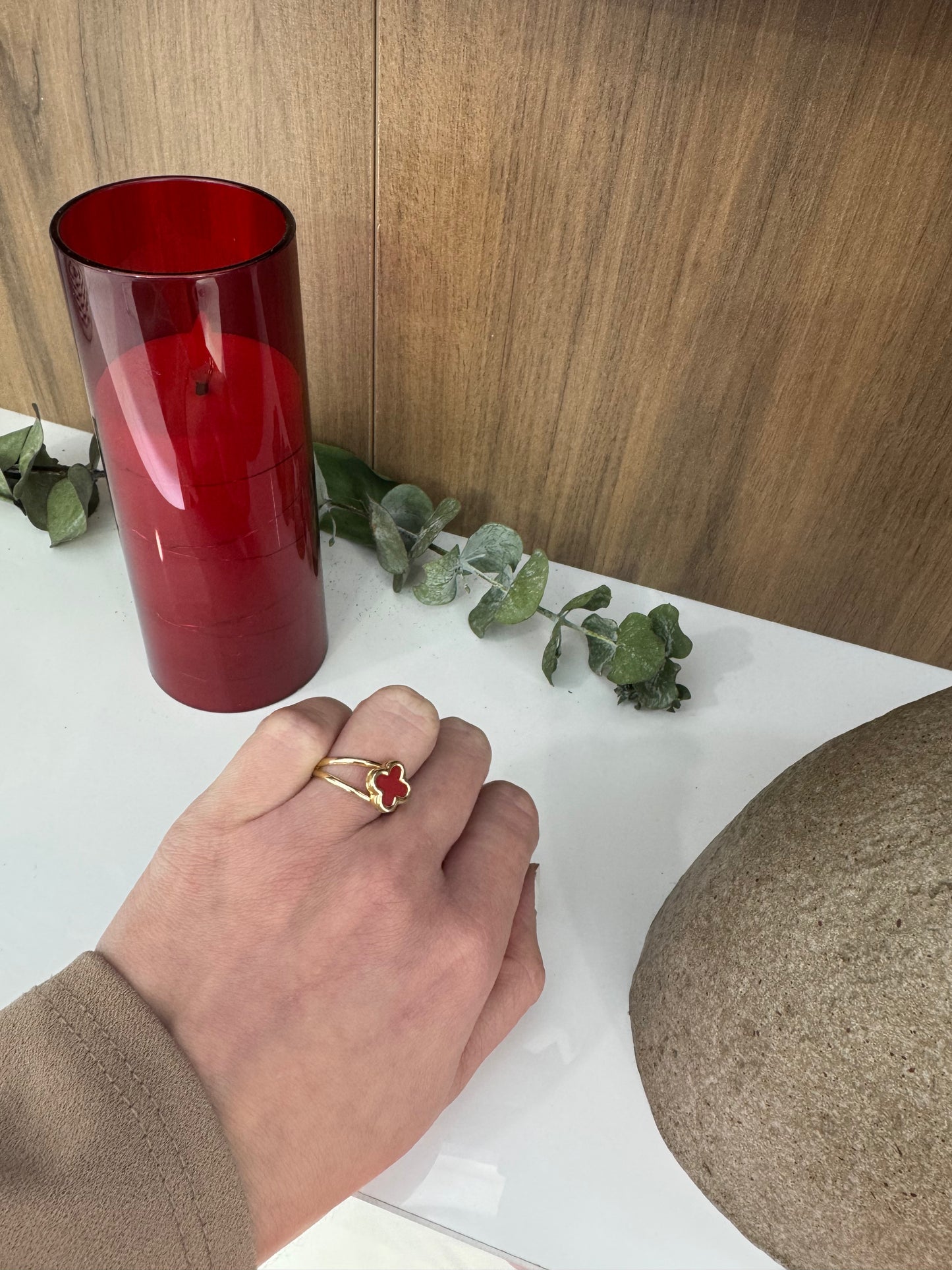 14K Flower Ring