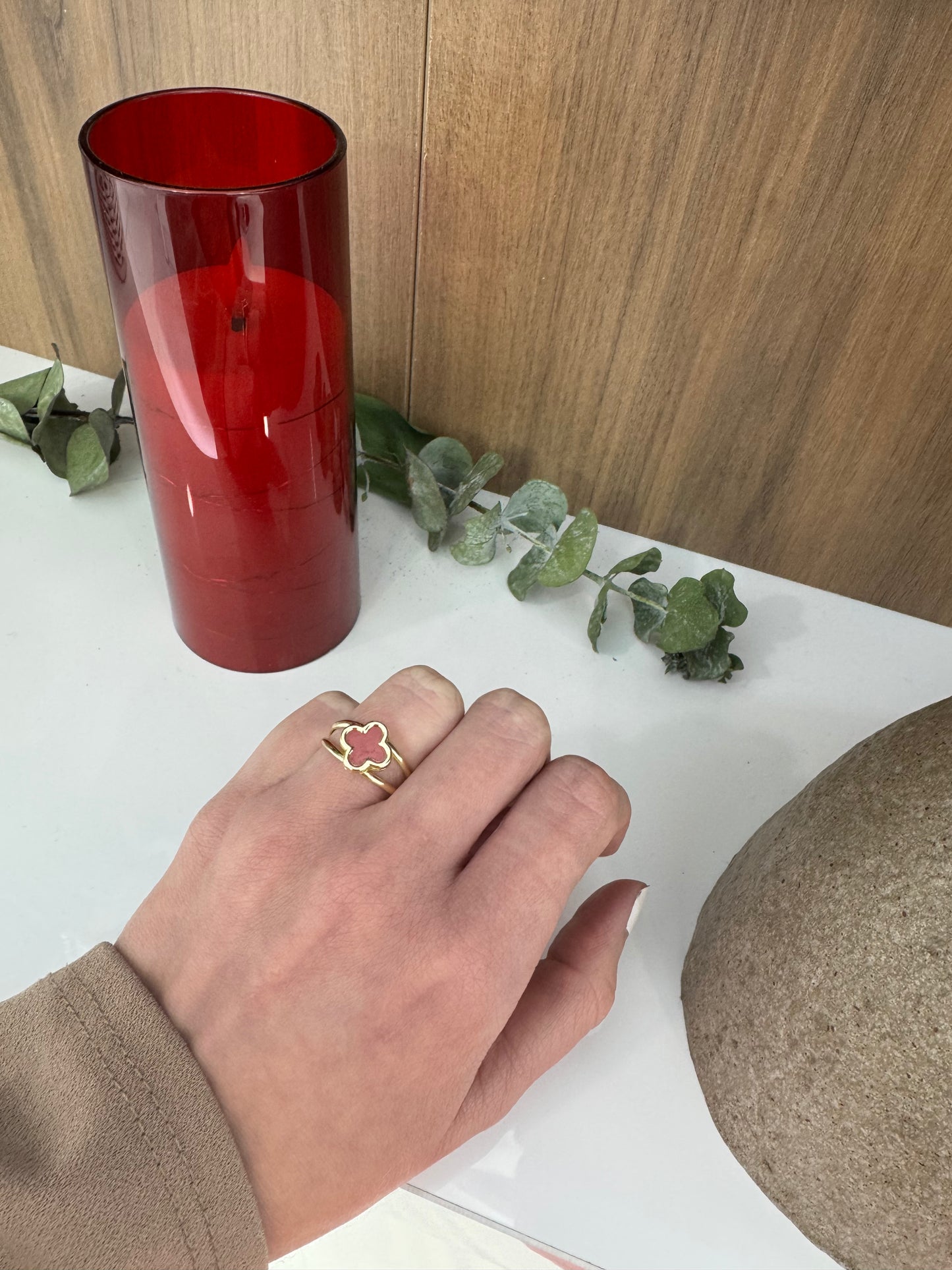 14K Flower Ring