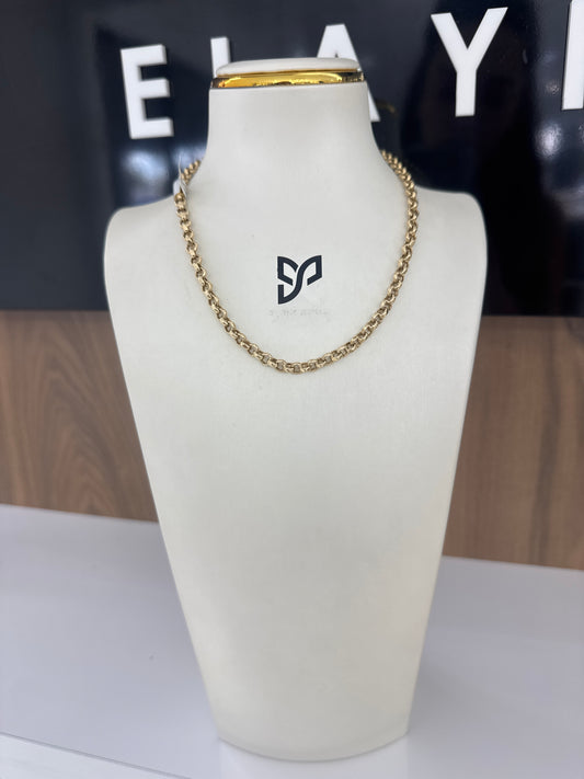 14K Rolo Necklace