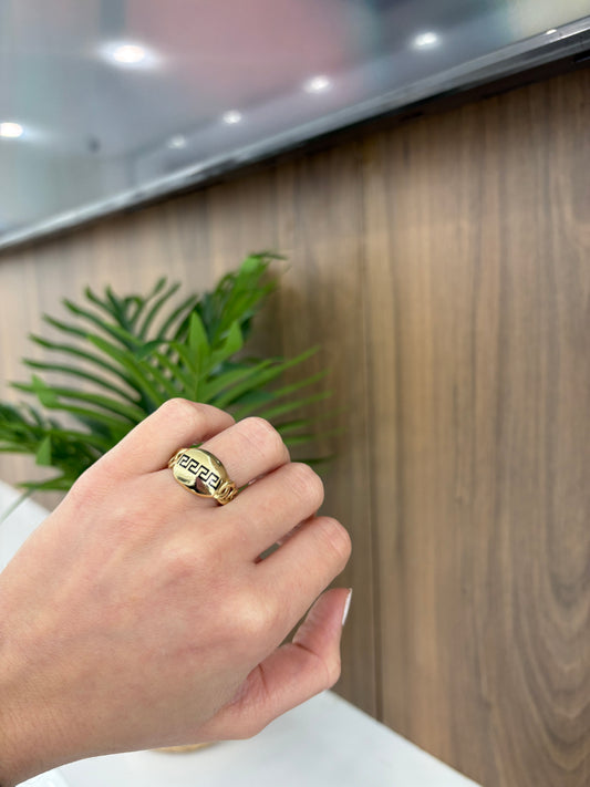 10K Greek Ring