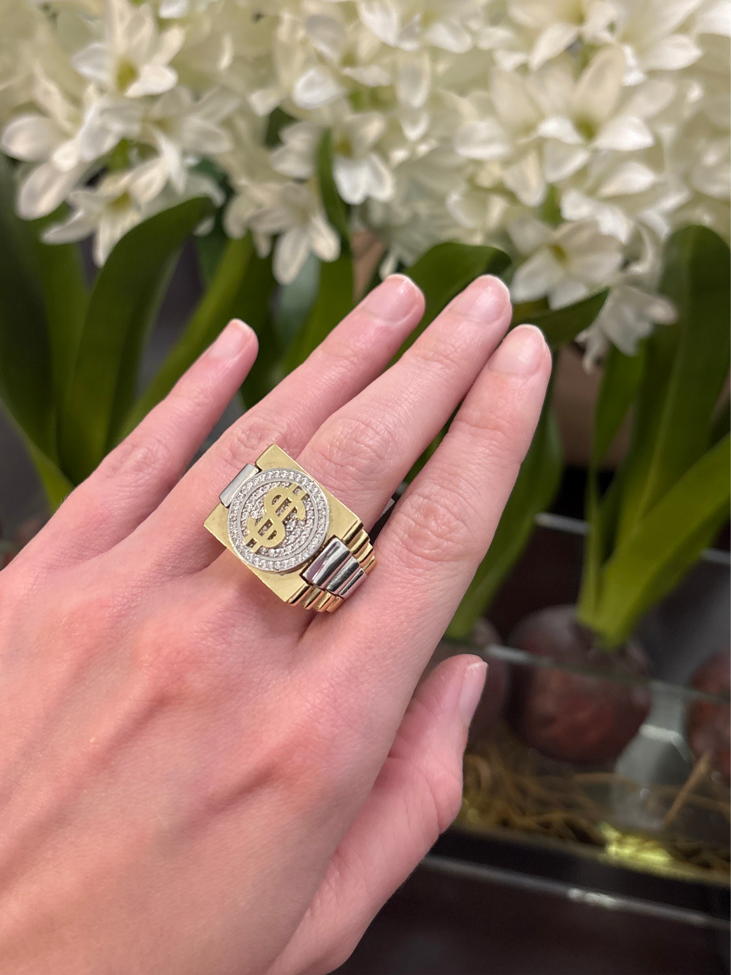 14K Money Ring