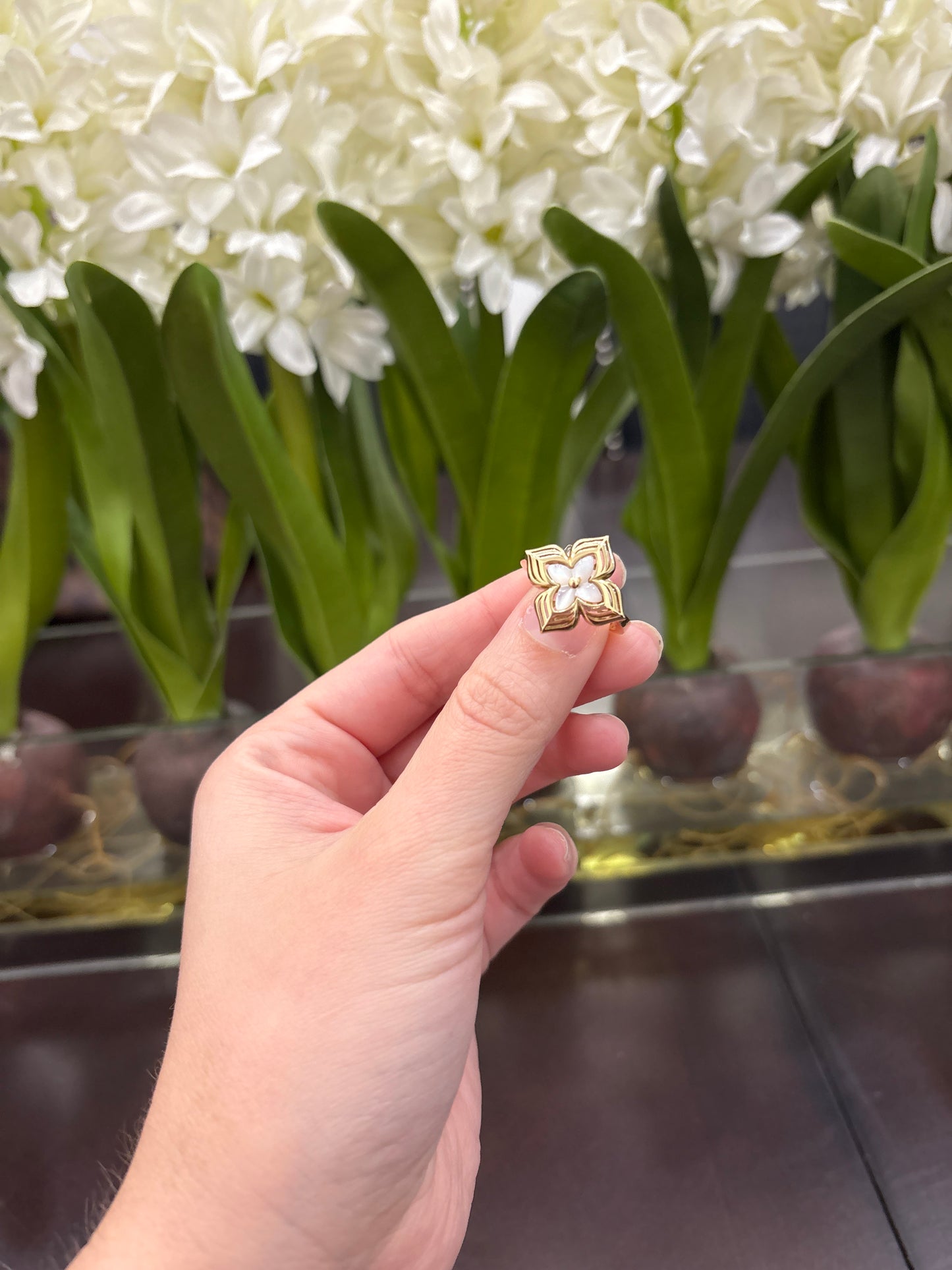 14K Flower Ring