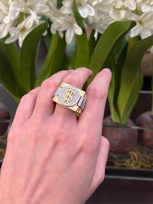 14K Money Ring