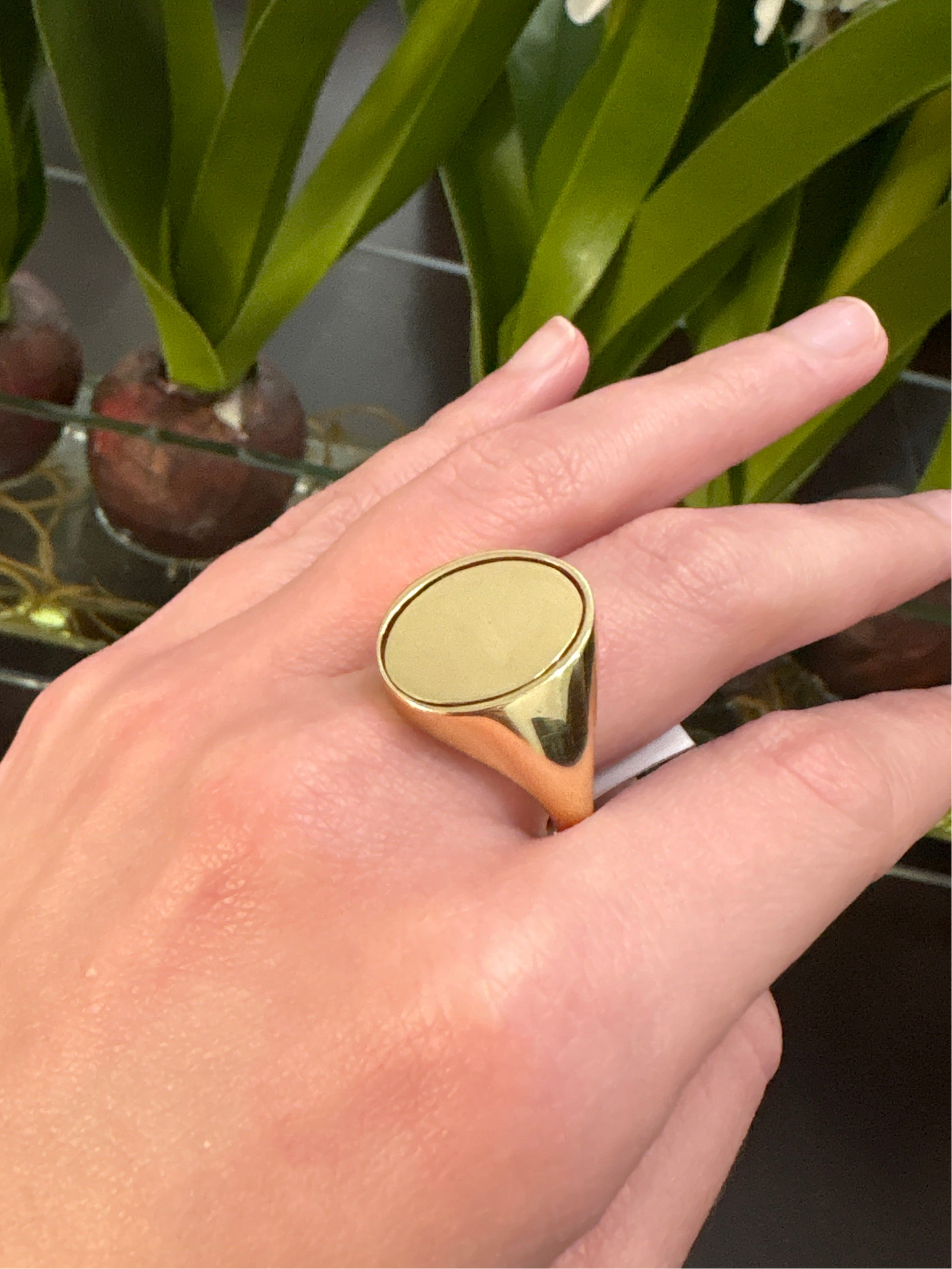 14K Lion Ring