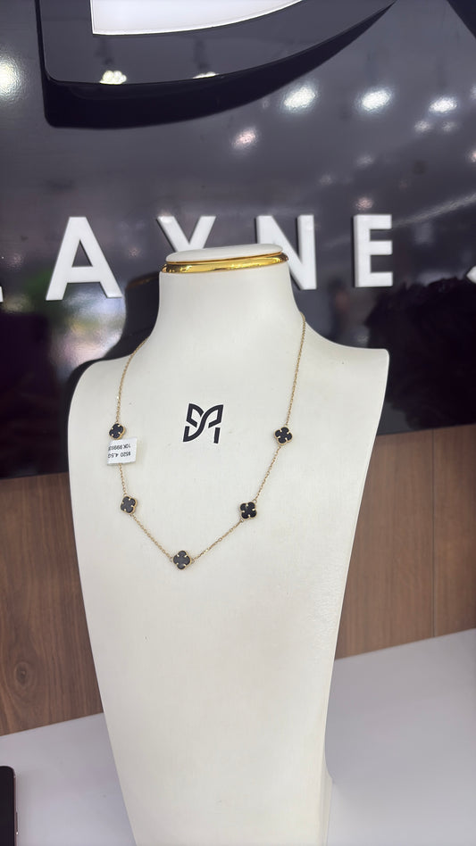 10Karat 5 Flower Chain