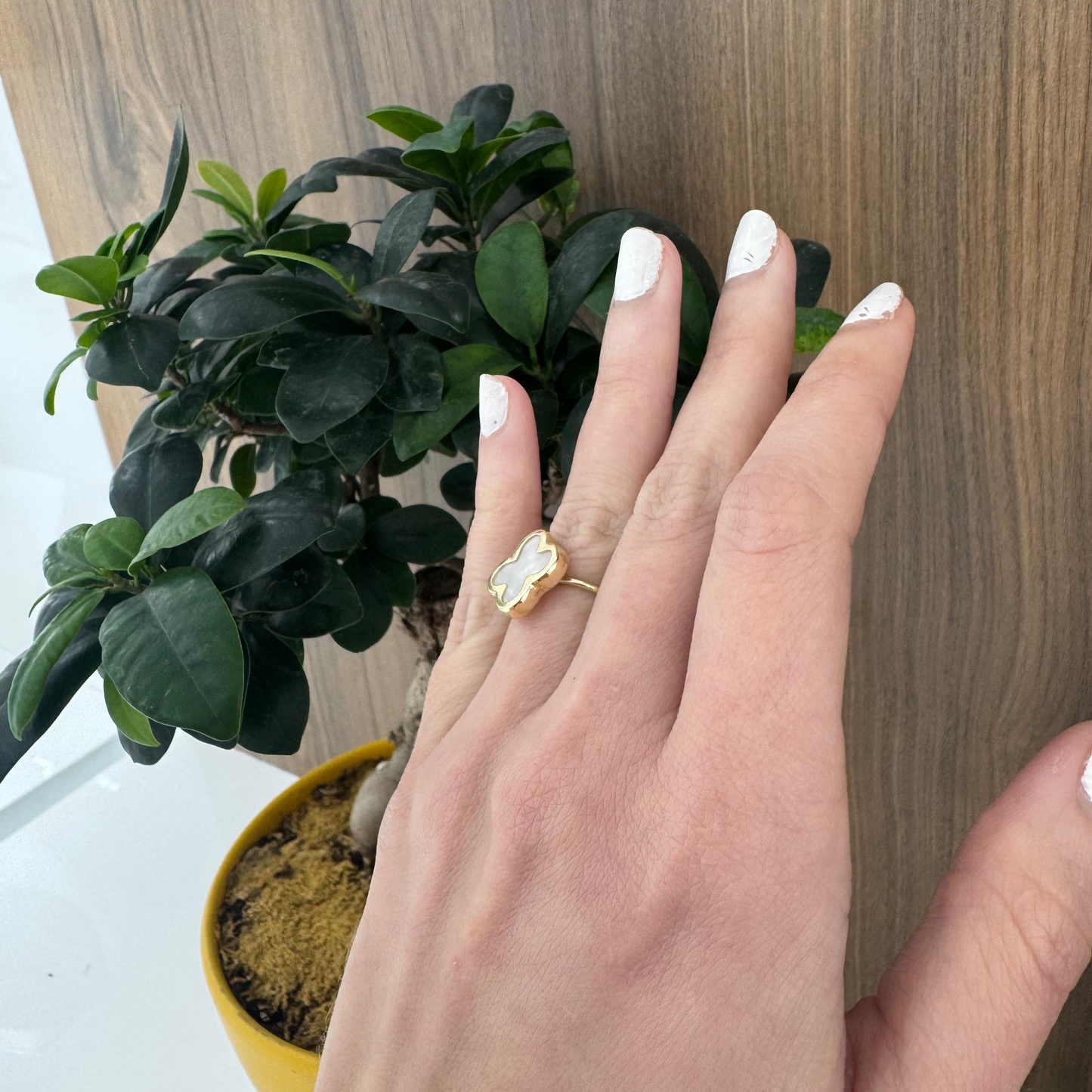 14K Flower Ring