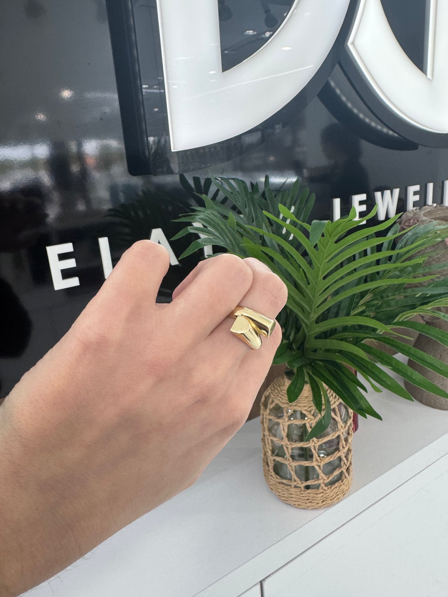 10K Liso Ring