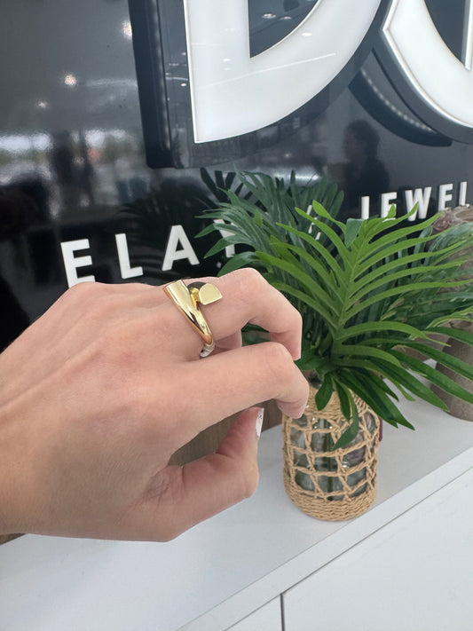 10K Liso Ring