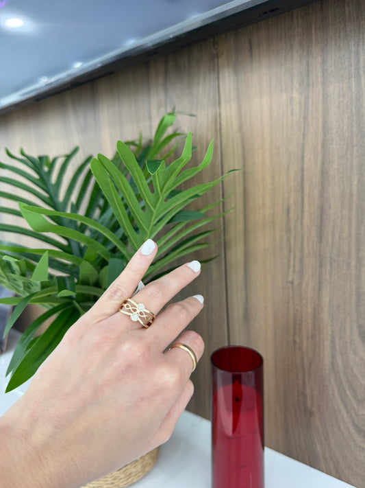 10K Infinity Ring