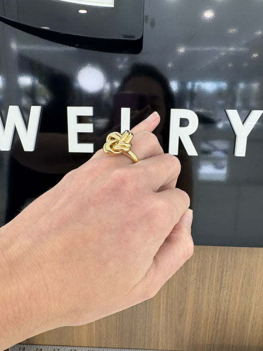 14k Nudo Ring