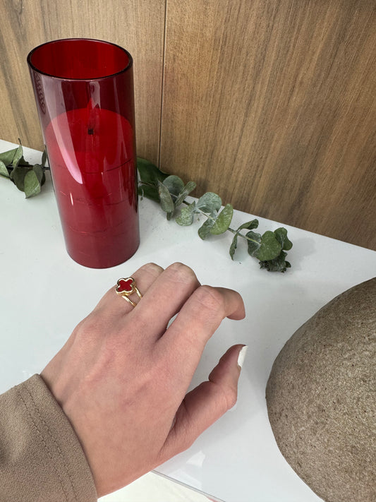 14K Flower Ring