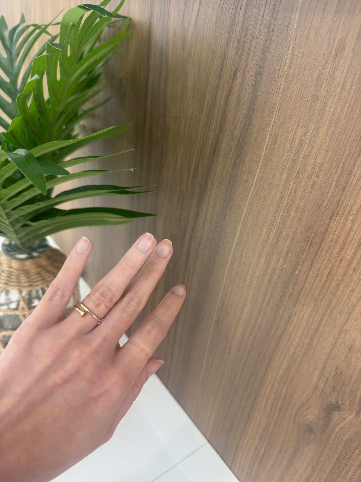 10k Clavito Ring