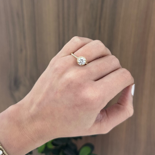 14K Diamond Ring
