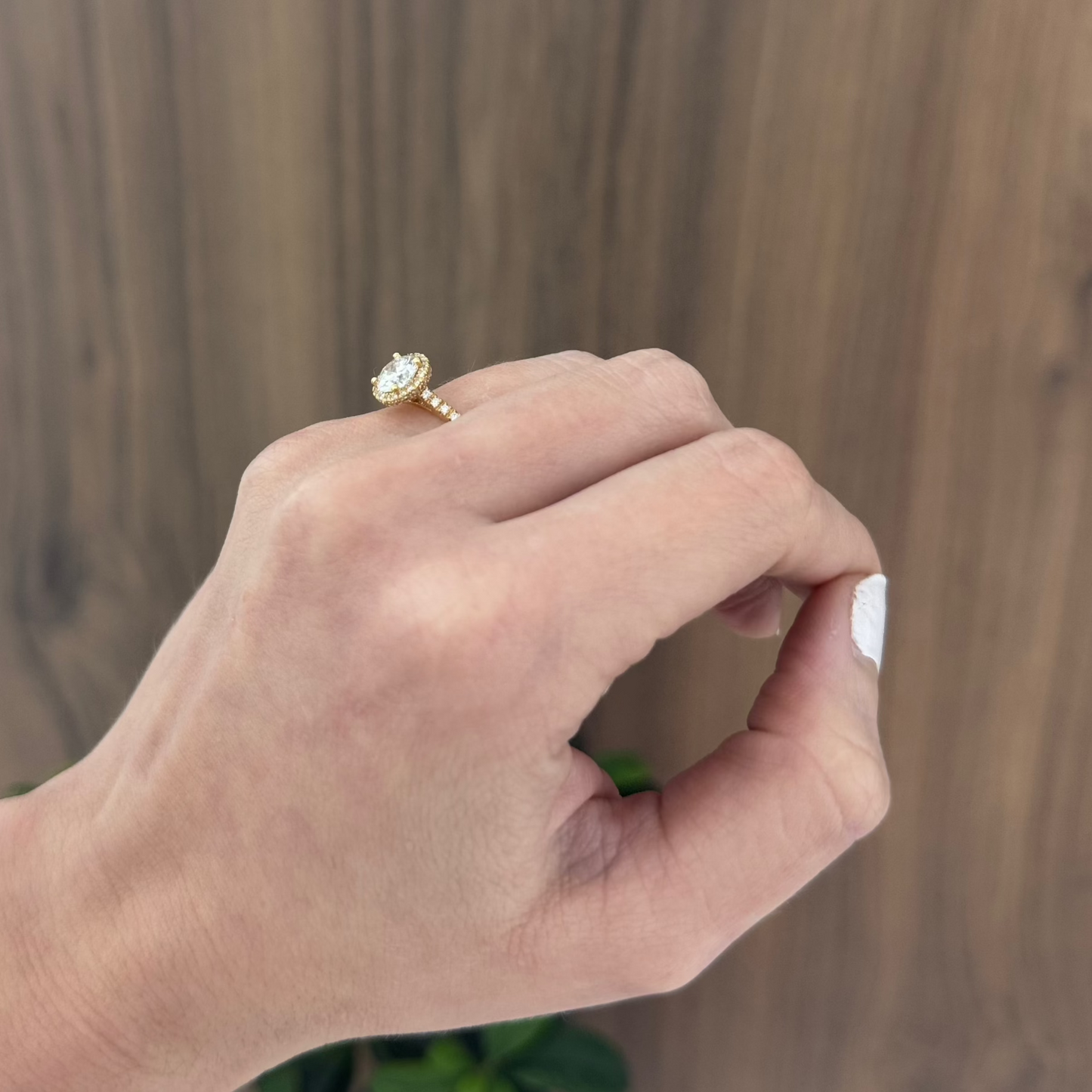14K Diamond Ring